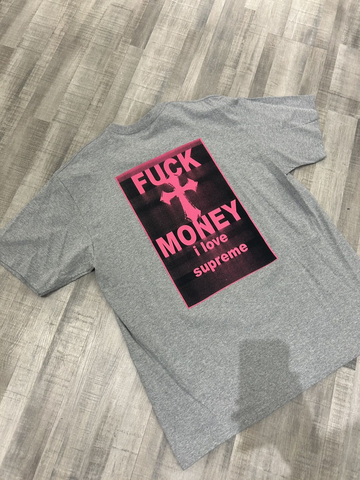 Supreme Supreme Fuck Money Tee Size US XL / EU 56 / 4 - 6 Thumbnail