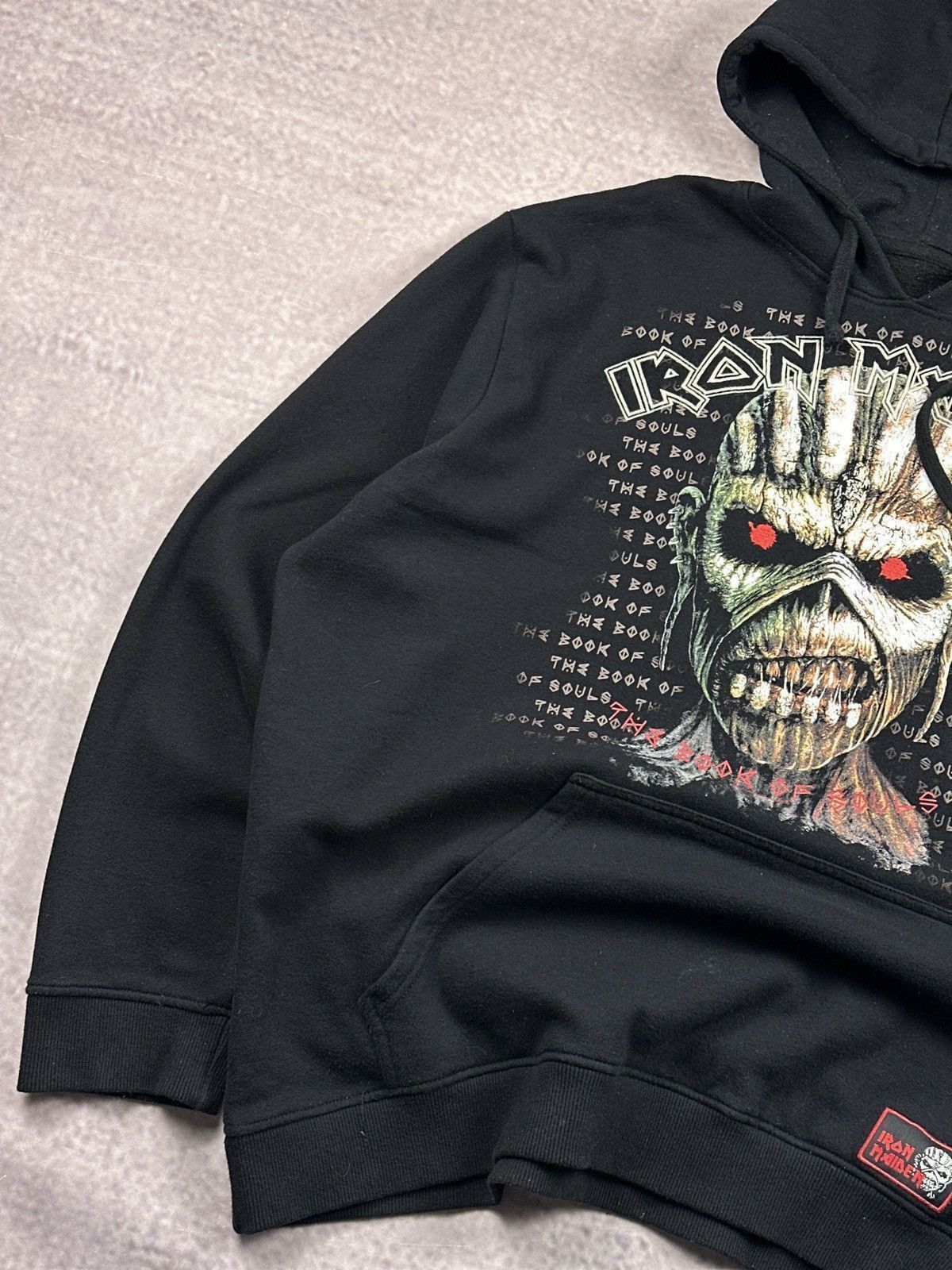 Vintage Vintage LGB Style Iron Maiden 2016 The Book Of Soul hoodie Size US XL / EU 56 / 4 - 3 Thumbnail