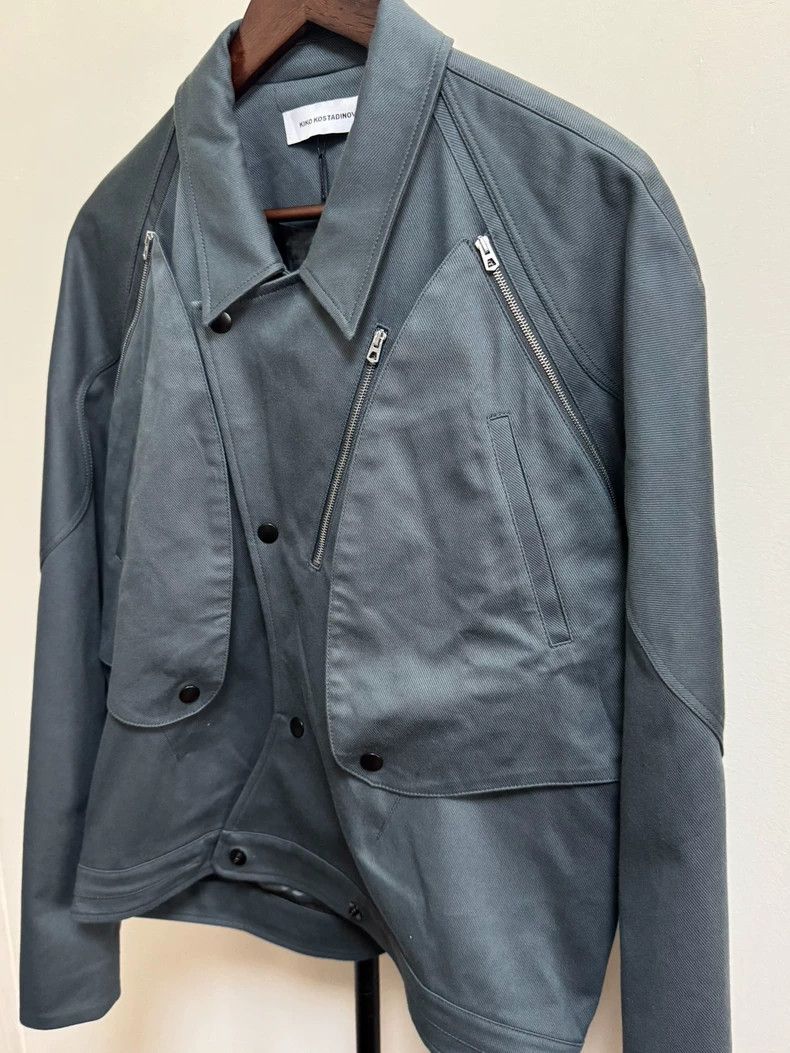 Kiko Kostadinov Kiko Kostadinov Size46 24ss Tonino Utility Jacket olive gre Size US M / EU 48-50 / 2 - 2 Thumbnail
