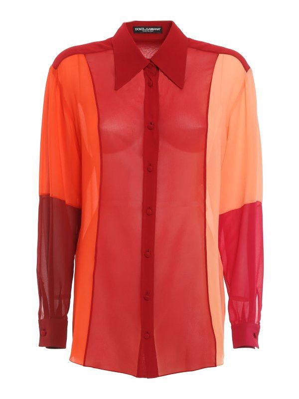 Dolce & Gabbana o1y0925 Patterned Shirt in Multicolor Size M / US 6-8 / IT 42-44 - 1 Thumbnail