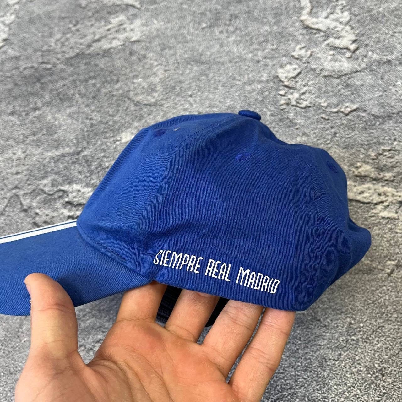 Adidas Vintage Adidas Real Madrid Football Soccer Y2K Hat Cap Size ONE SIZE - 8 Thumbnail