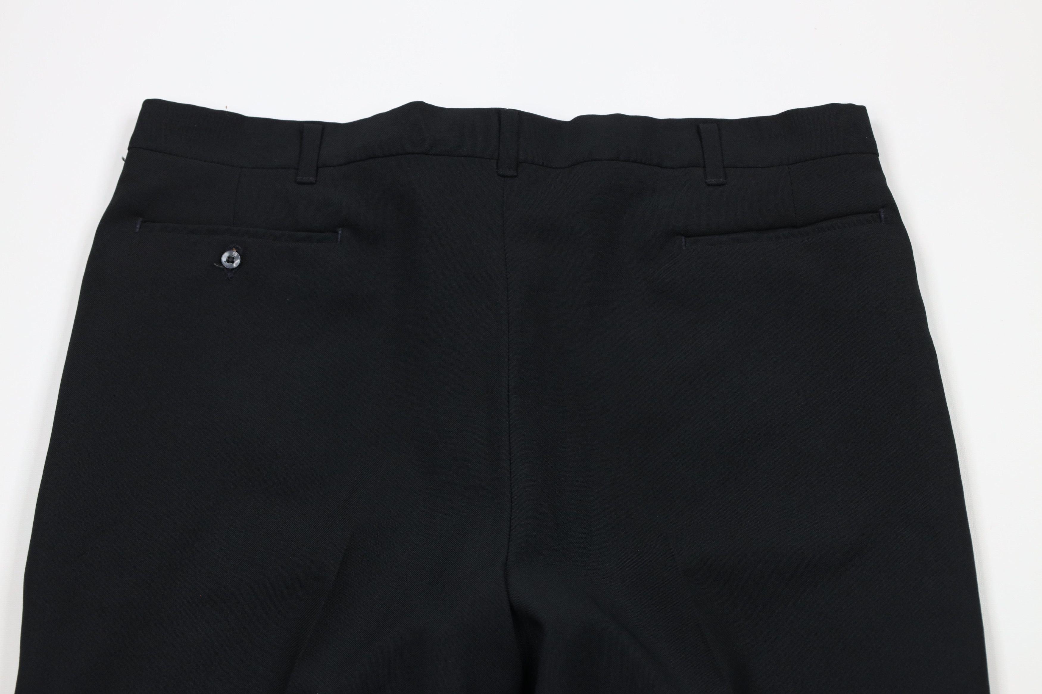 Vintage Vintage 70s Streetwear Bell Bottoms Chino Pants Black USA Size US 38 / EU 54 - 10 Thumbnail