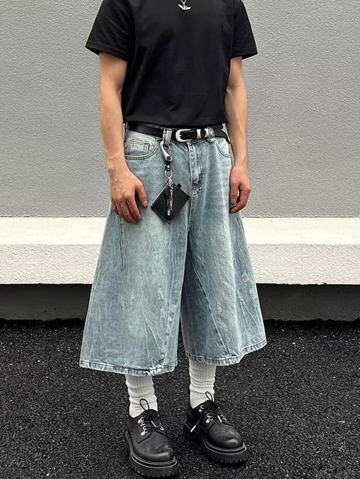 Other Wide Leg Loose Jorts Size US 28 / EU 44 - 5 Thumbnail