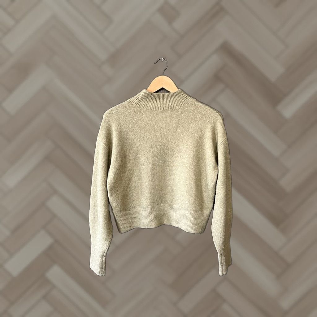 & Other Stories Los Angeles Atelier & Other Stories Womens Green Knit Pullover Sweater XS Size XS / US 0-2 / IT 36-38 - 1 Thumbnail