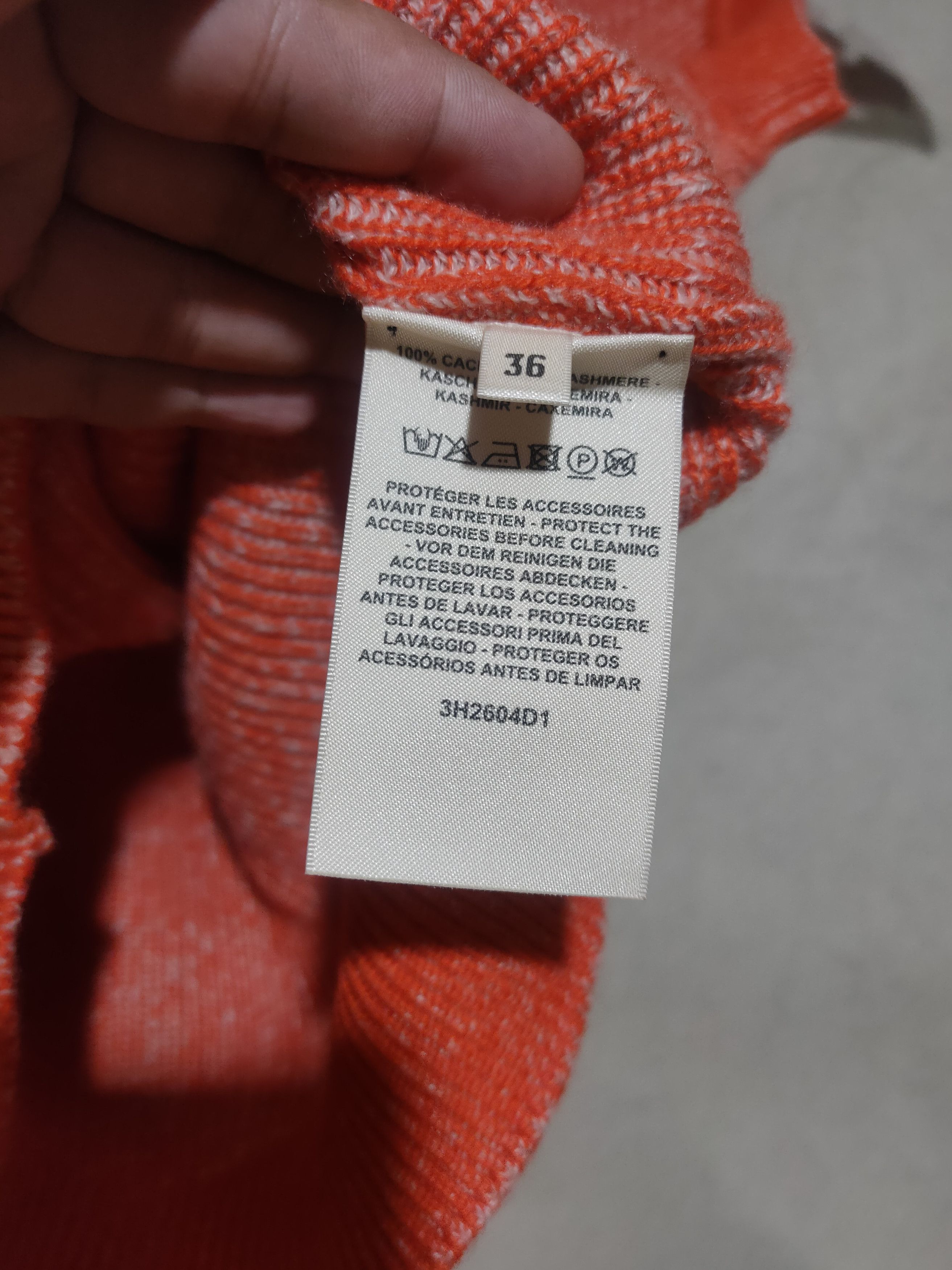Hermes HERMÉS CASHMERE VEST Size XS / US 0-2 / IT 36-38 - 5 Thumbnail