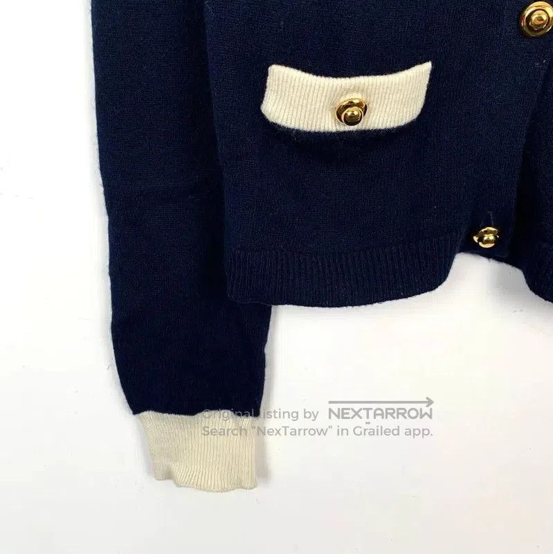 Miu Miu Miu Miu Blue Cashmere Women's Jacket . Size M / US 6-8 / IT 42-44 - 4 Thumbnail