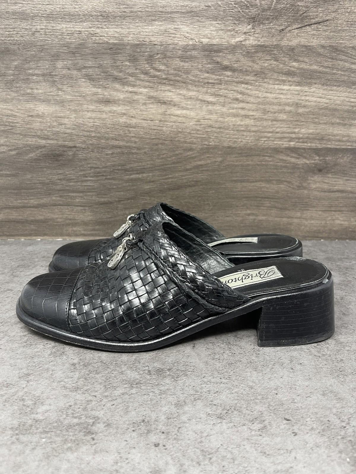 Brighton Brighton Shoes Womens Size 8 Franki Croc Mule Leather Size US 8 / IT 38 - 1 Thumbnail