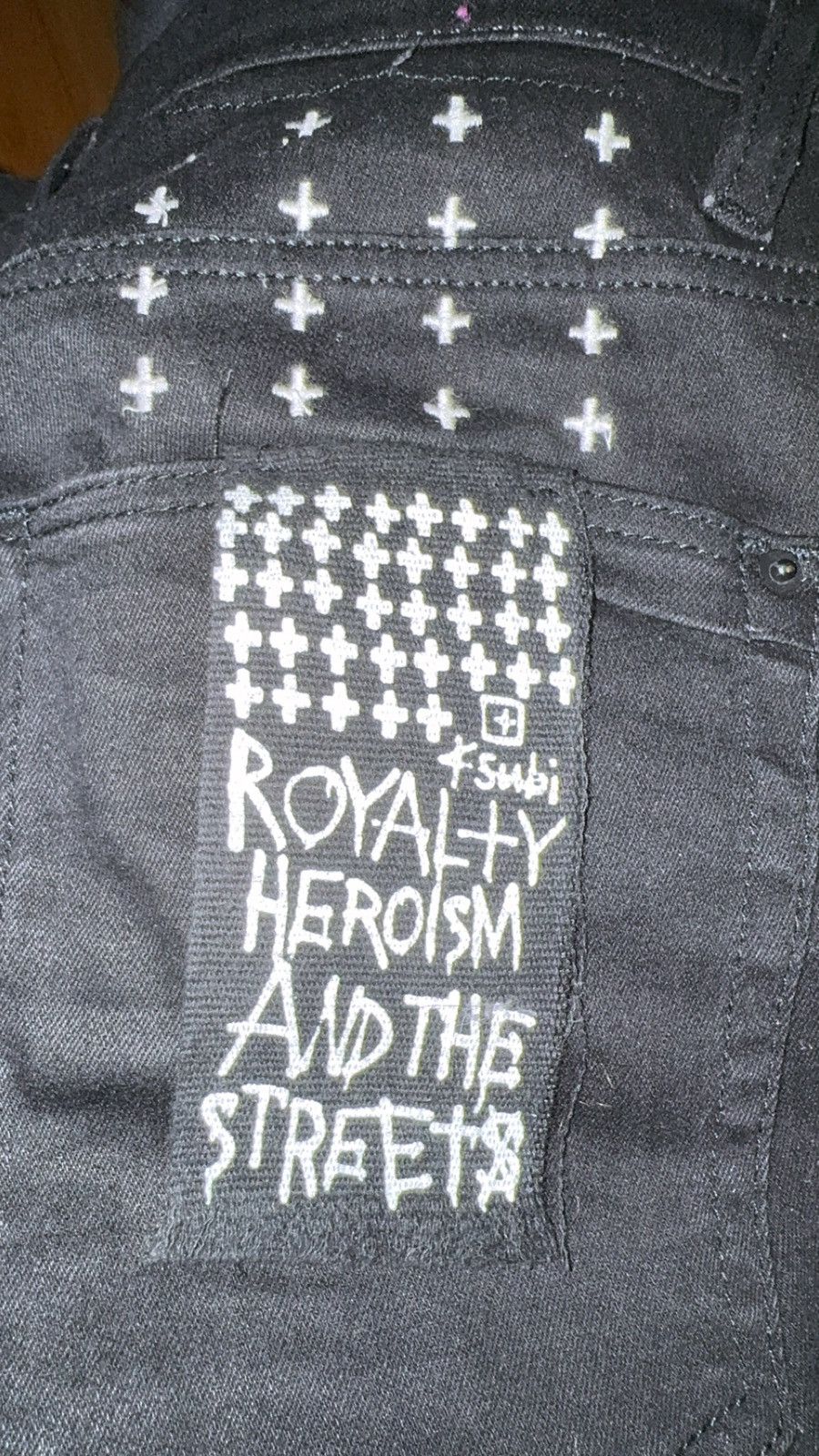 All Black Ksubi jeans size 28
