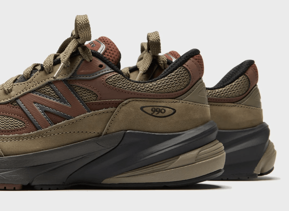 New Balance New Balance Made in USA 990v6 Dark Camo - Sz. 9 Size US 9 / EU 42 - 3 Thumbnail