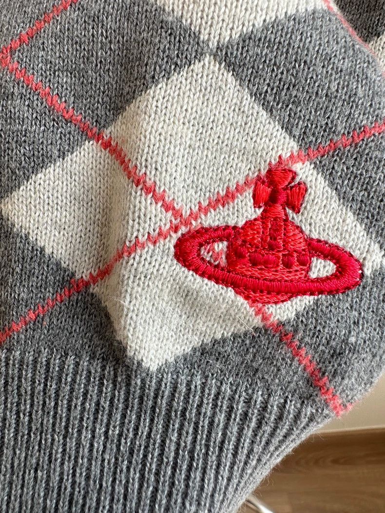 Vivienne Westwood Vivienne Westwood Knitted vest Saturn marked knit sweater Size S / US 4 / IT 40 - 3 Thumbnail