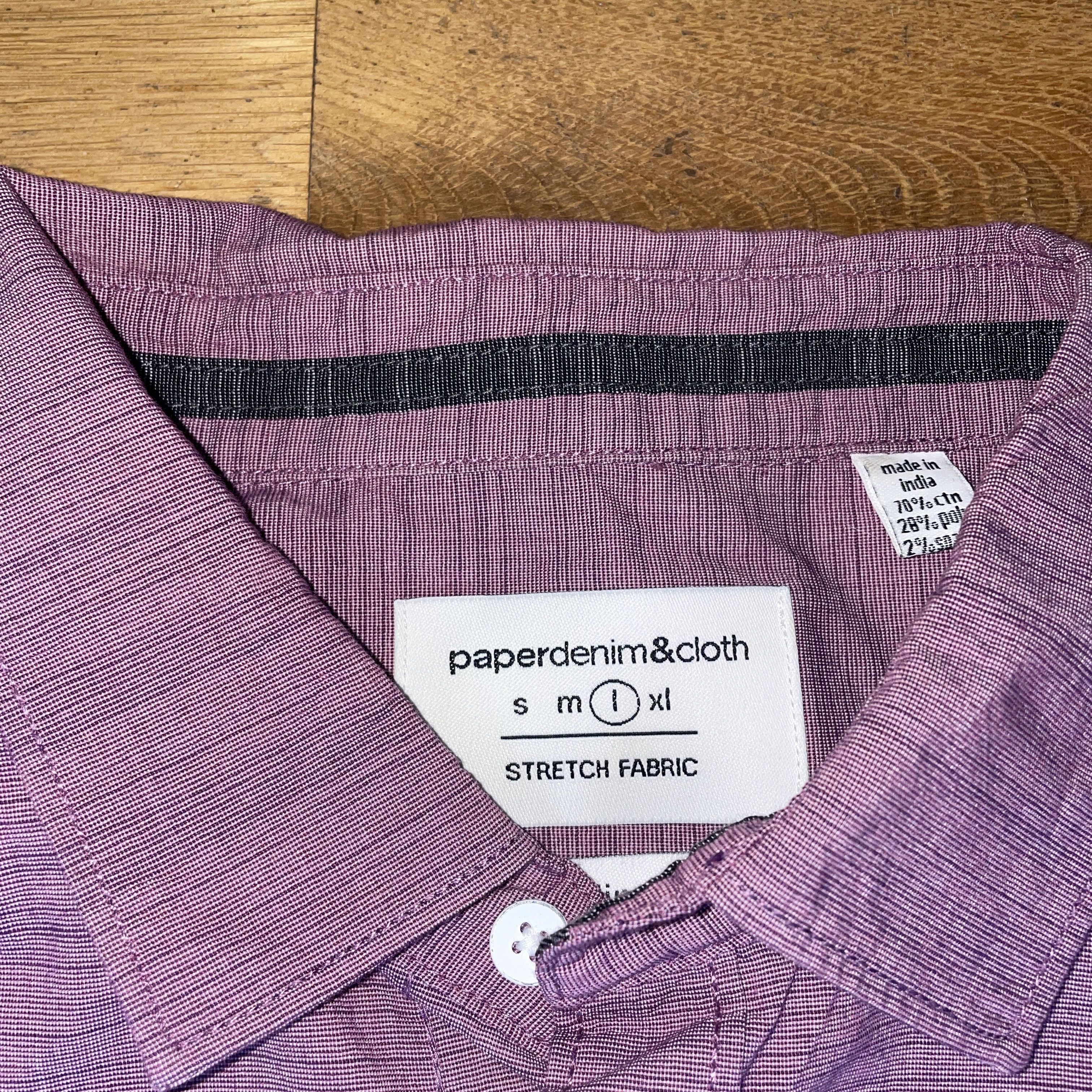 Designer × Paper Denim & Cloth Paperdenim&cloth Men's Fashionable Elegant Shirt Size L Size US L / EU 52-54 / 3 - 2 Thumbnail