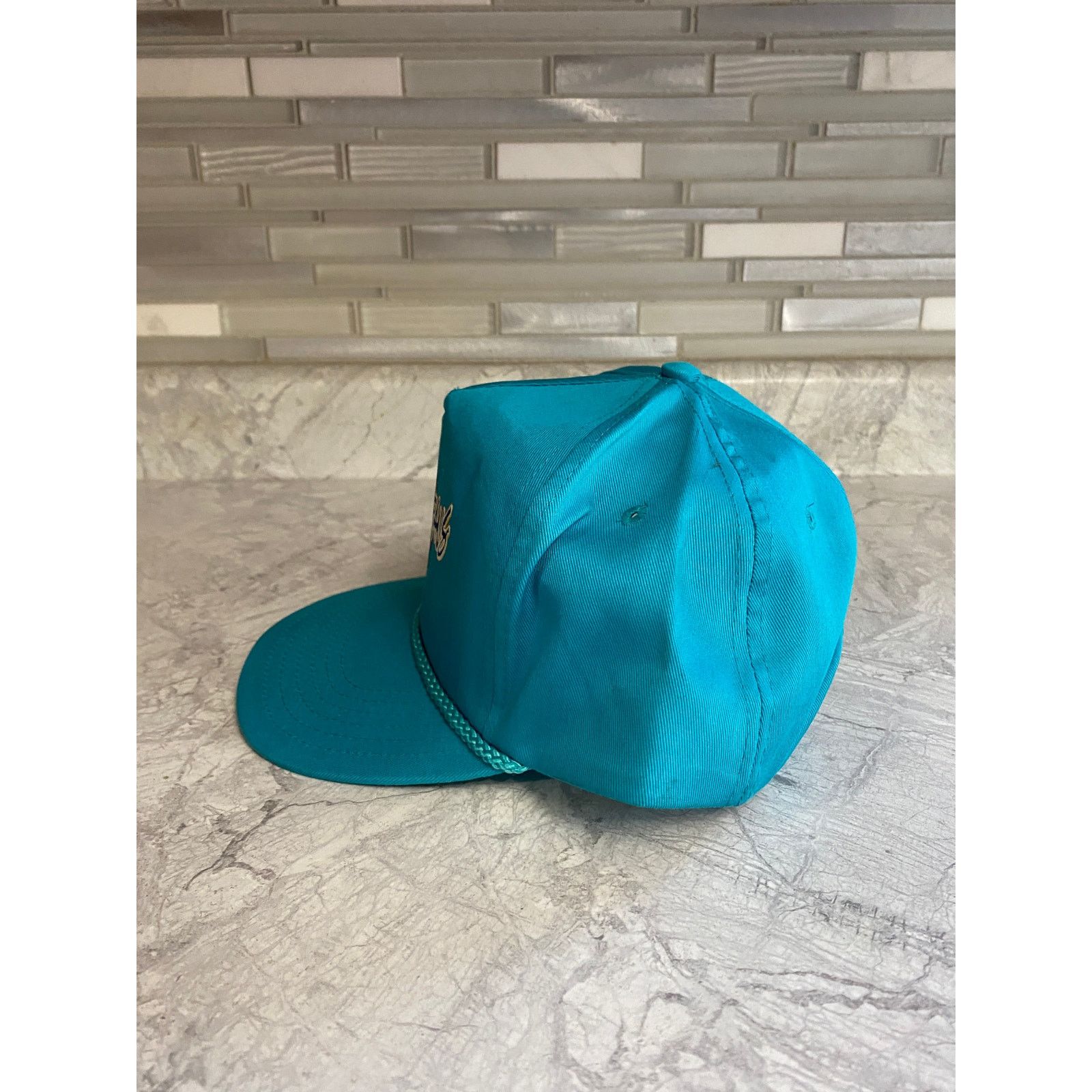 Other Retro New Orleans, Louisiana Teal Snapback Hat Size ONE SIZE - 5 Thumbnail
