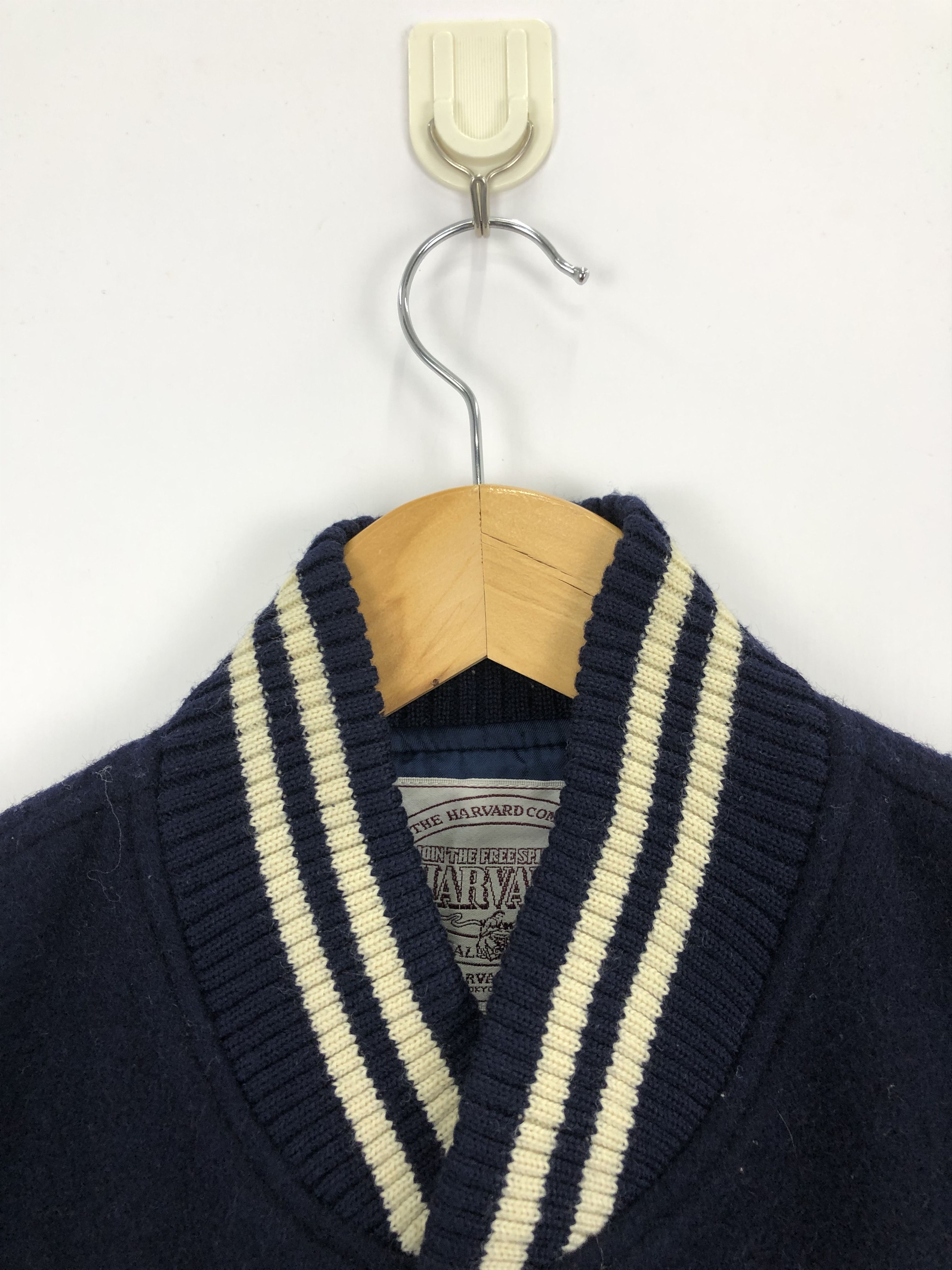 Vintage Vintage Harvard Wool Varsity Jacket V0303 Size US L / EU 52-54 / 3 - 9 Thumbnail