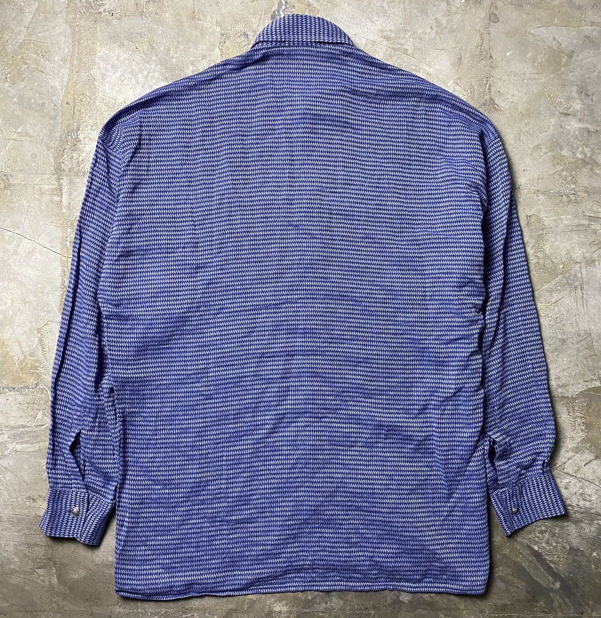 Versace Jeans Couture Versace Patterned Oversized Shirt Size US M / EU 48-50 / 2 - 4 Thumbnail