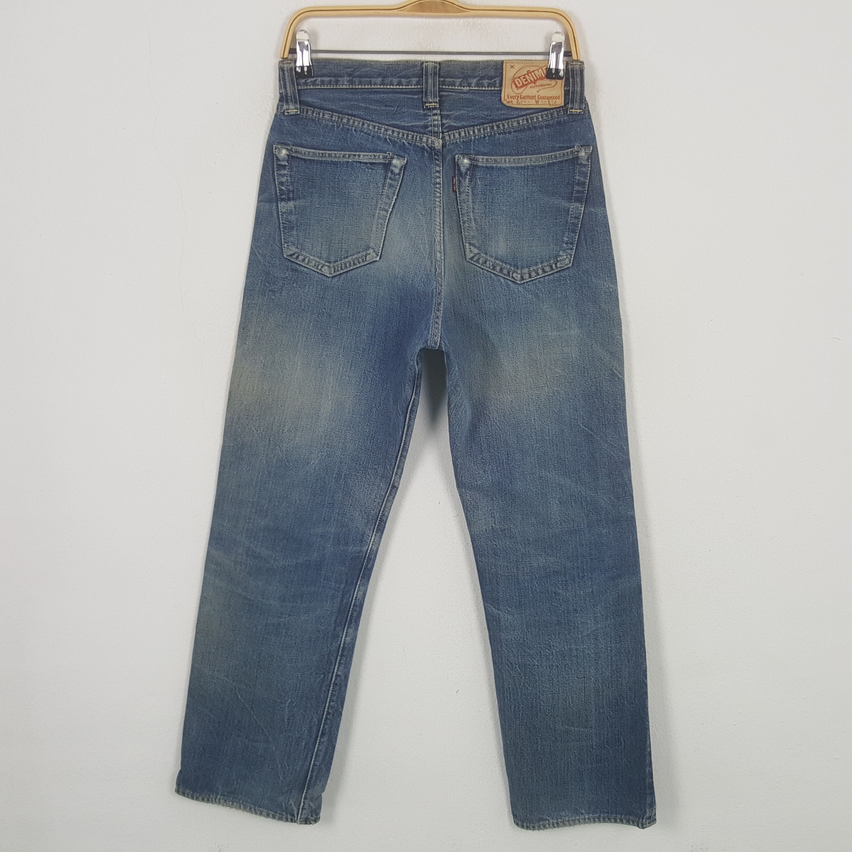 Denime Vintage Denime Selvedge Japanese Denim Jeans Size US 29 - 4 Thumbnail