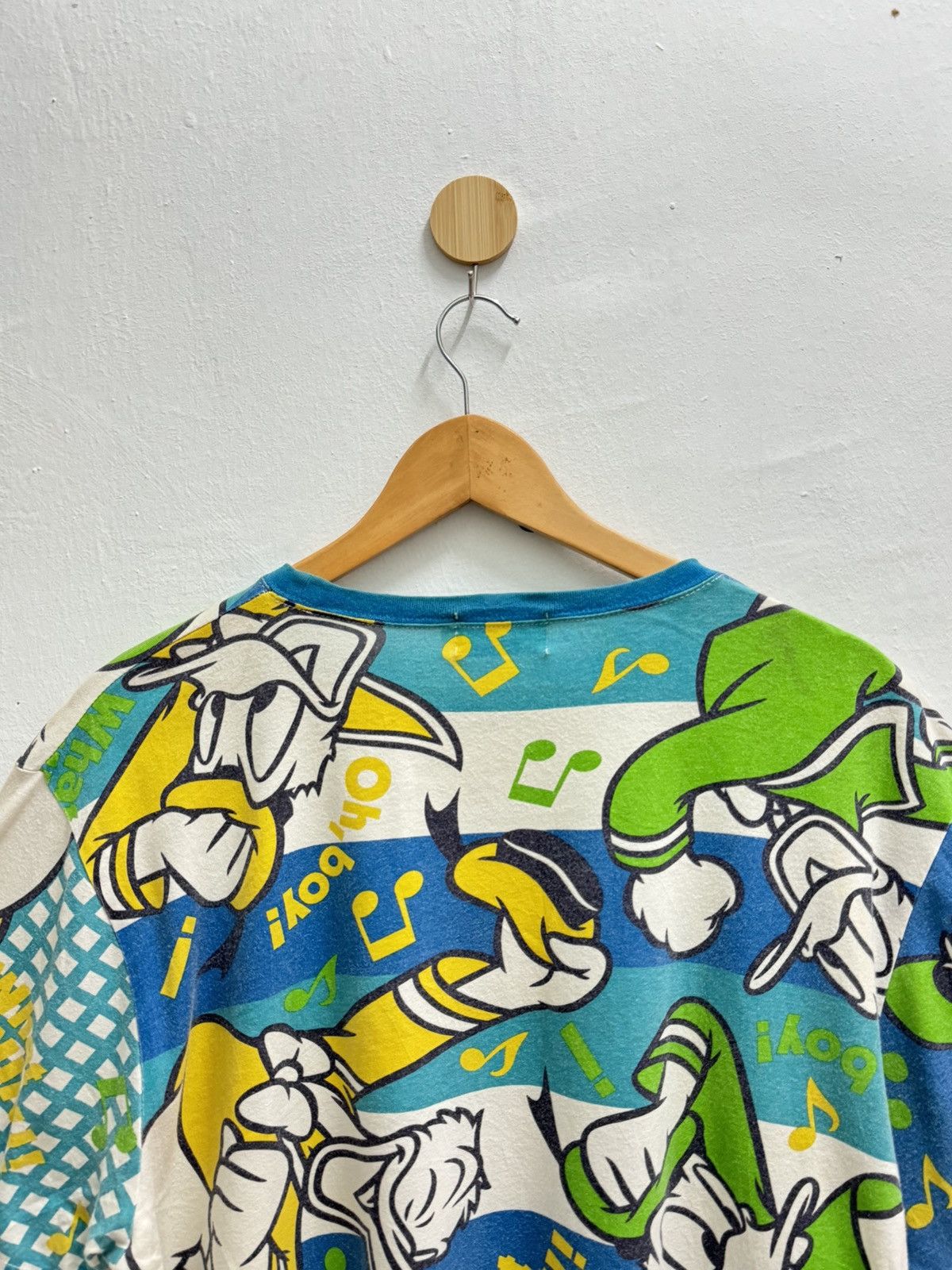 Disney VINTAGE DONALD DUCK TOKYO DISNEY ALL OVER PRINT TEE Size US L / EU 52-54 / 3 - 8 Thumbnail