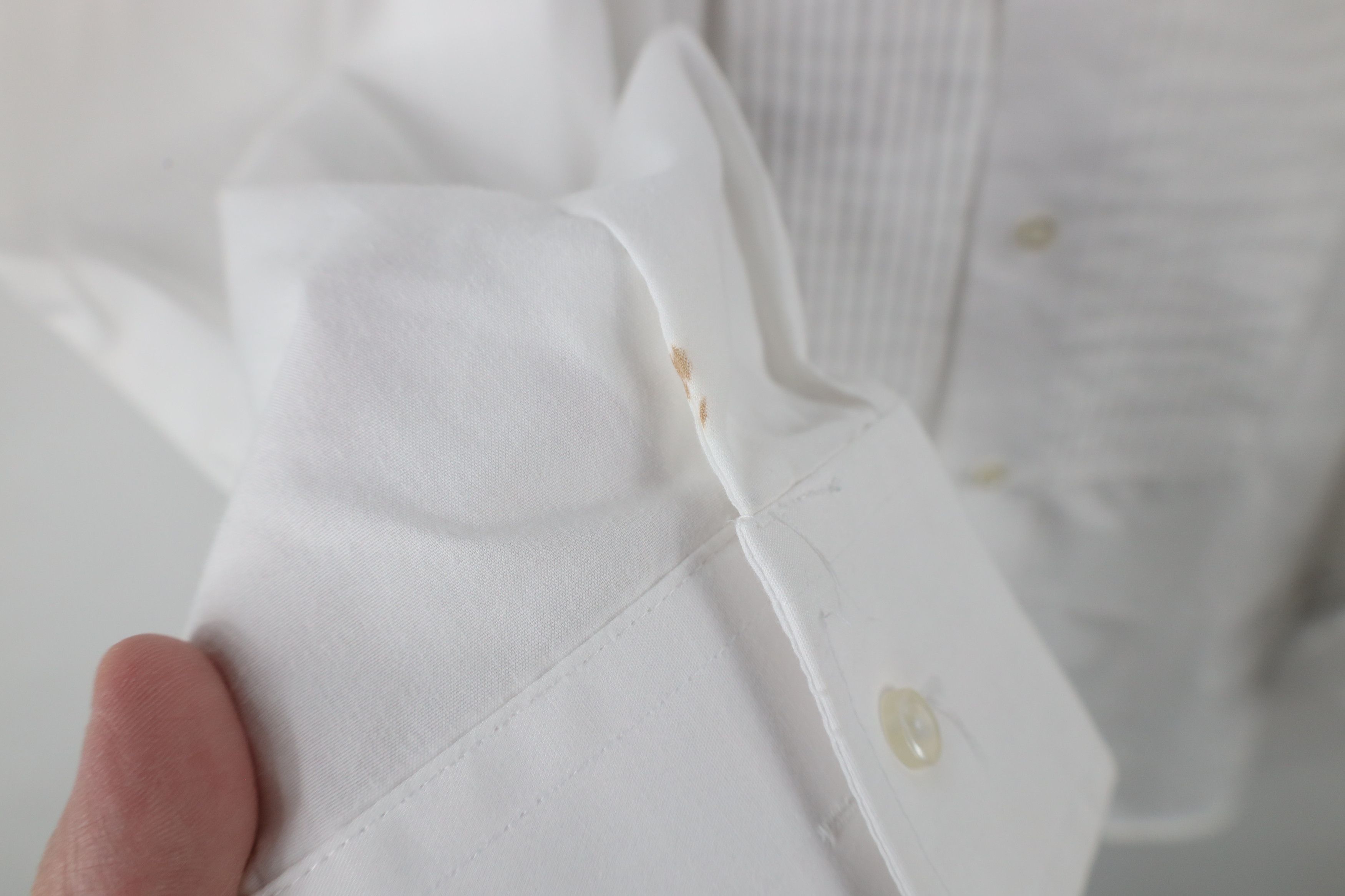Vintage Vintage 90s Streetwear Prom Wedding Button Shirt White Size US L / EU 52-54 / 3 - 4 Thumbnail