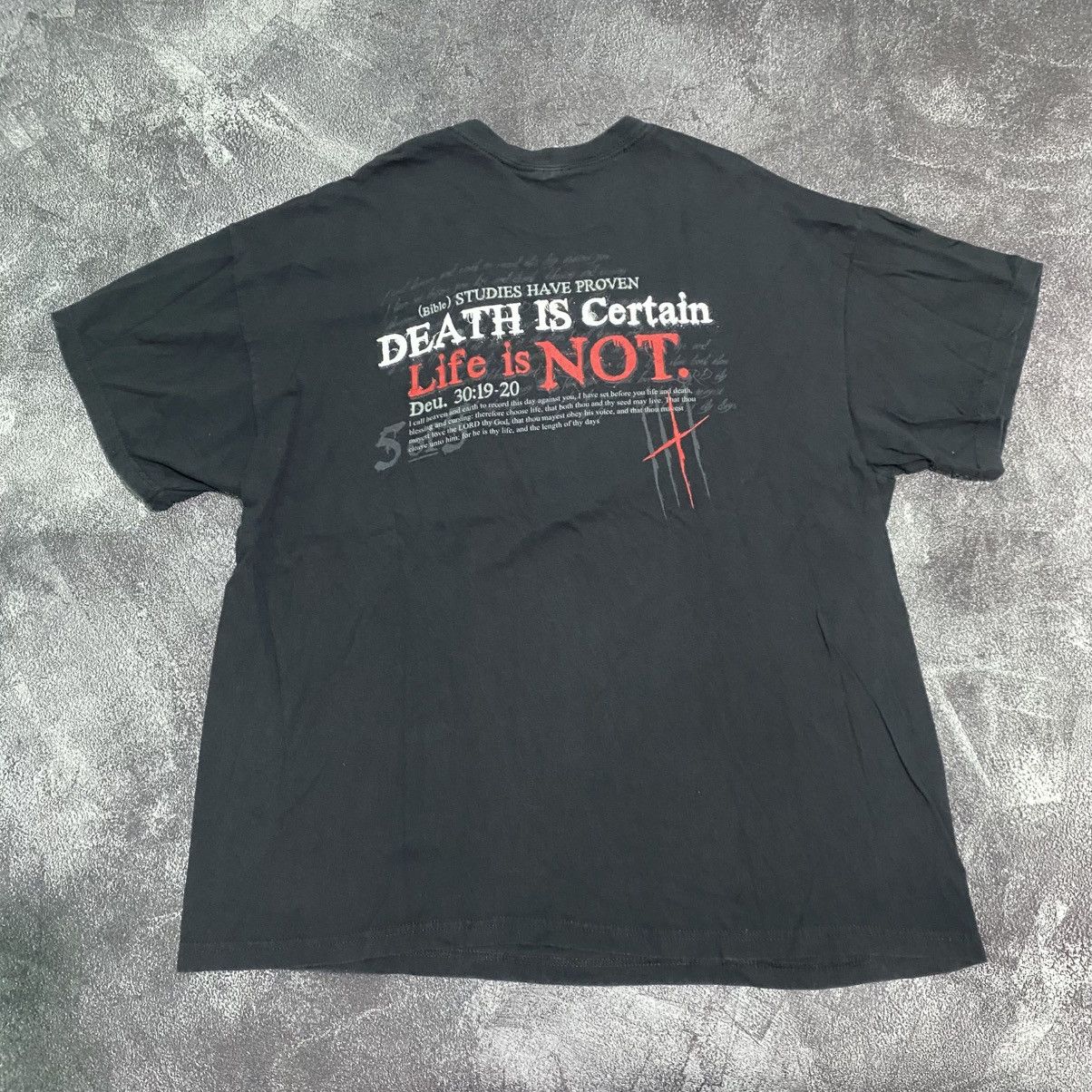 Vintage Vintage Statistic Prove Jesus Tee Size US XL / EU 56 / 4 - 4 Thumbnail