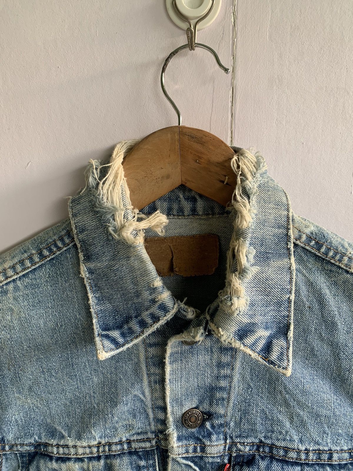 Levi's Vintage Clothing 💥Vintage 80s Levis Denim Jacket Size US S / EU 44-46 / 1 - 5 Thumbnail