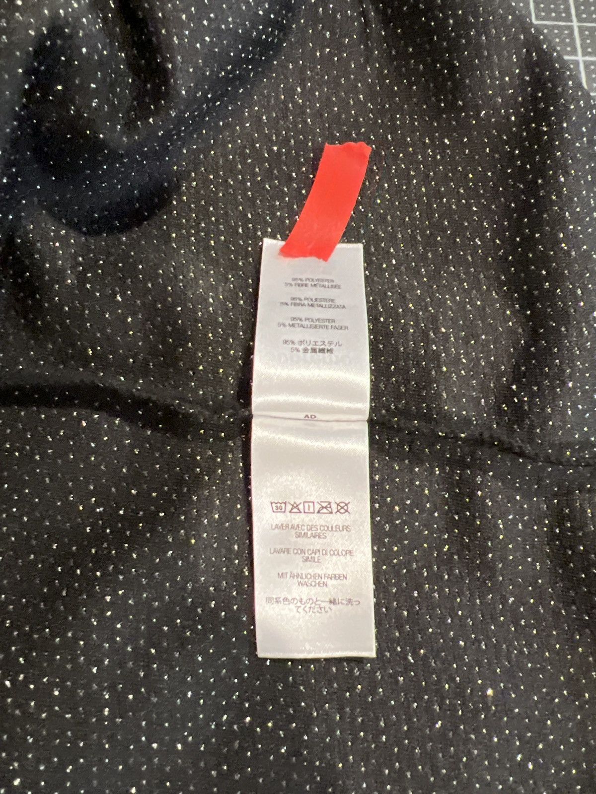Supreme Short Sleeve Lurex Shirt (Fall/Winter 2022) - Black Size US L / EU 52-54 / 3 - 8 Thumbnail