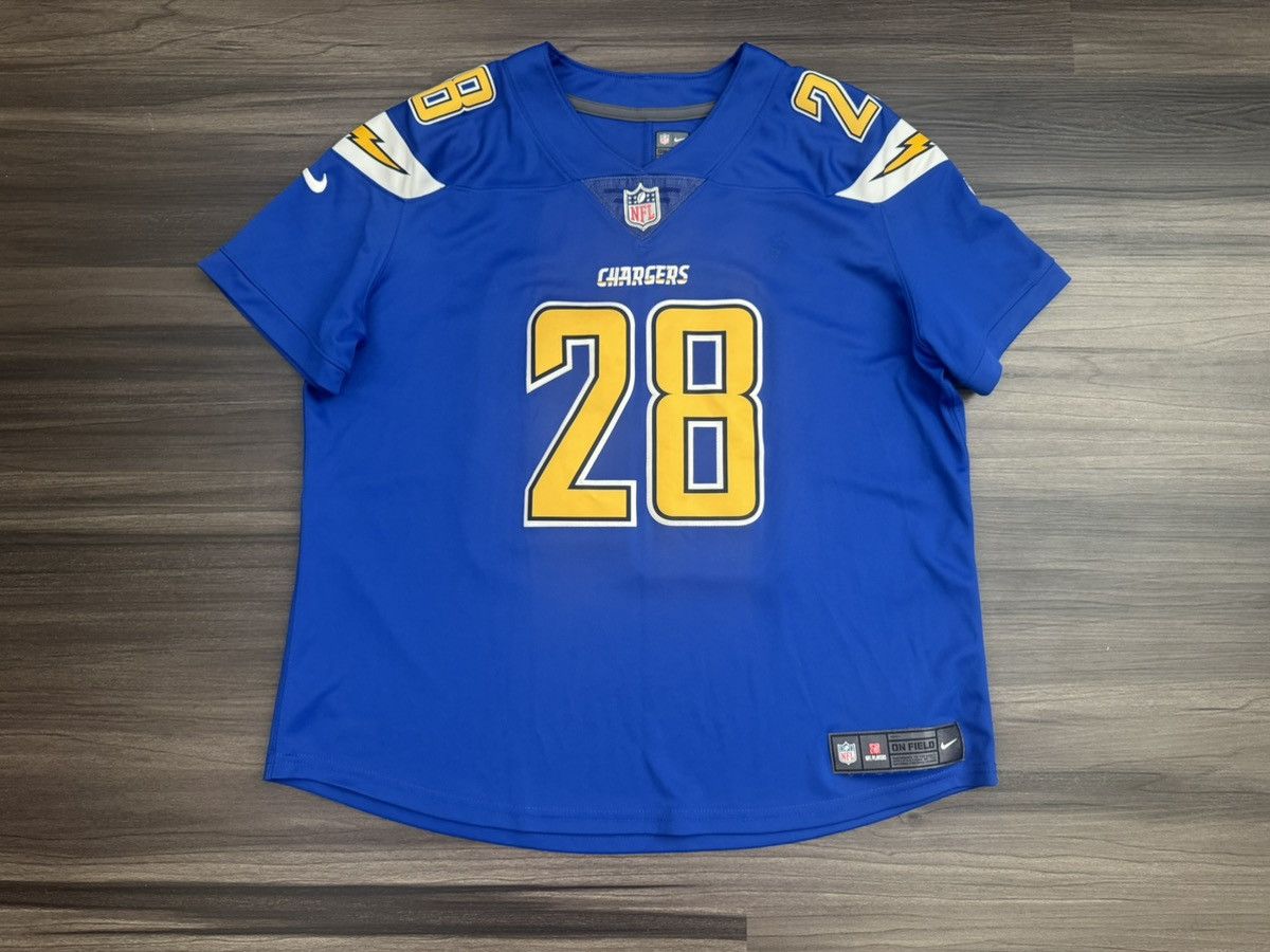 Nike Melvin Gordon #28 Los Angeles Chargers NFL Stitched Jersey Size XL / US 12-14 / IT 48-50 - 1 Thumbnail