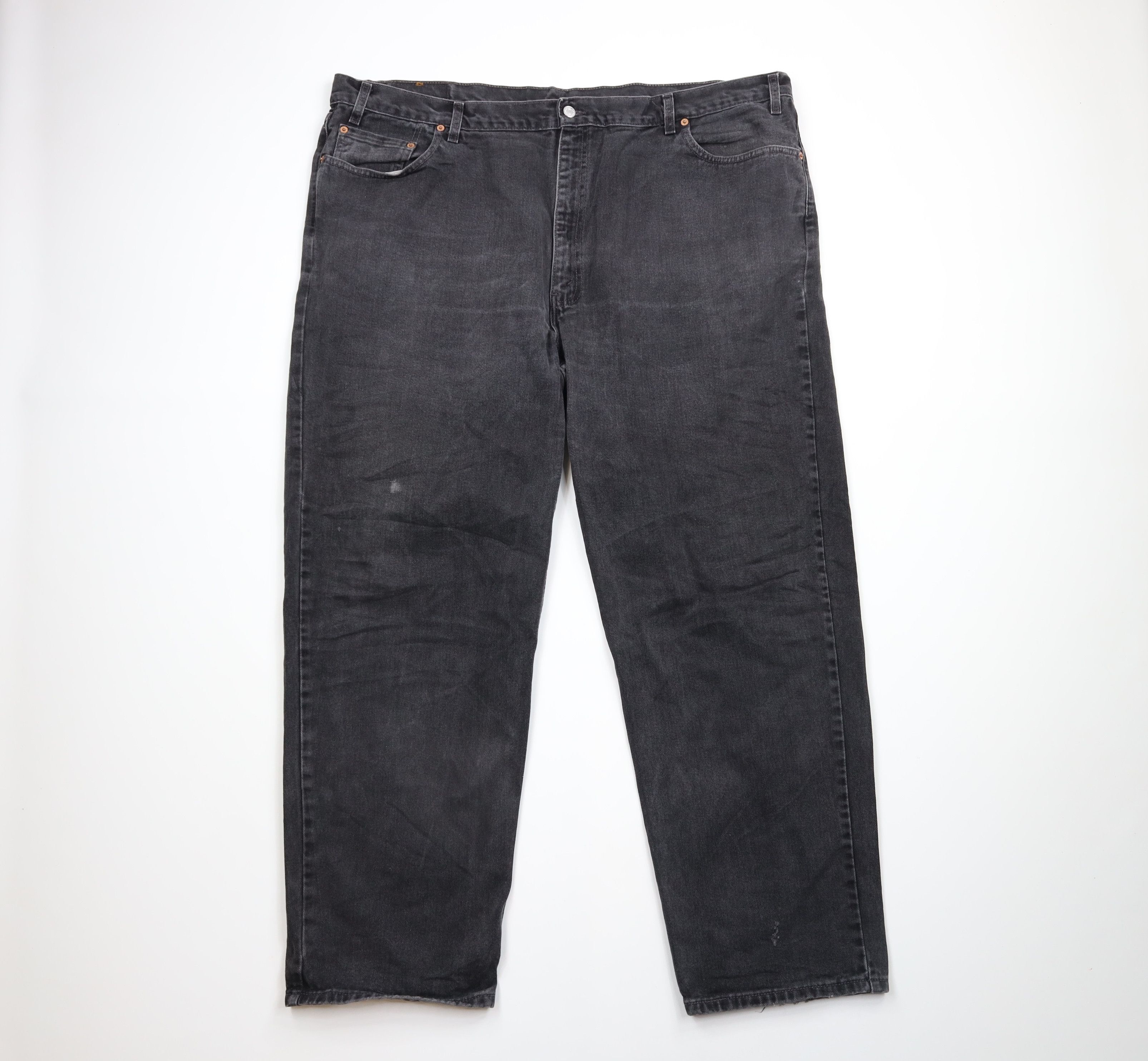 Levi's × Vintage Vintage Y2K 2000 Levis 550 Relaxed Fit Denim Jeans Black USA Size US 44 / EU 60 - 1 Thumbnail