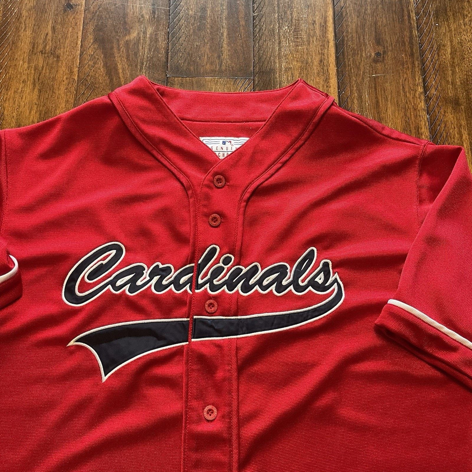 Mirage Mark Mcgwire #25 Vtg Cardinals Jersey M Genuine MIRAGE Size US M / EU 48-50 / 2 - 3 Thumbnail