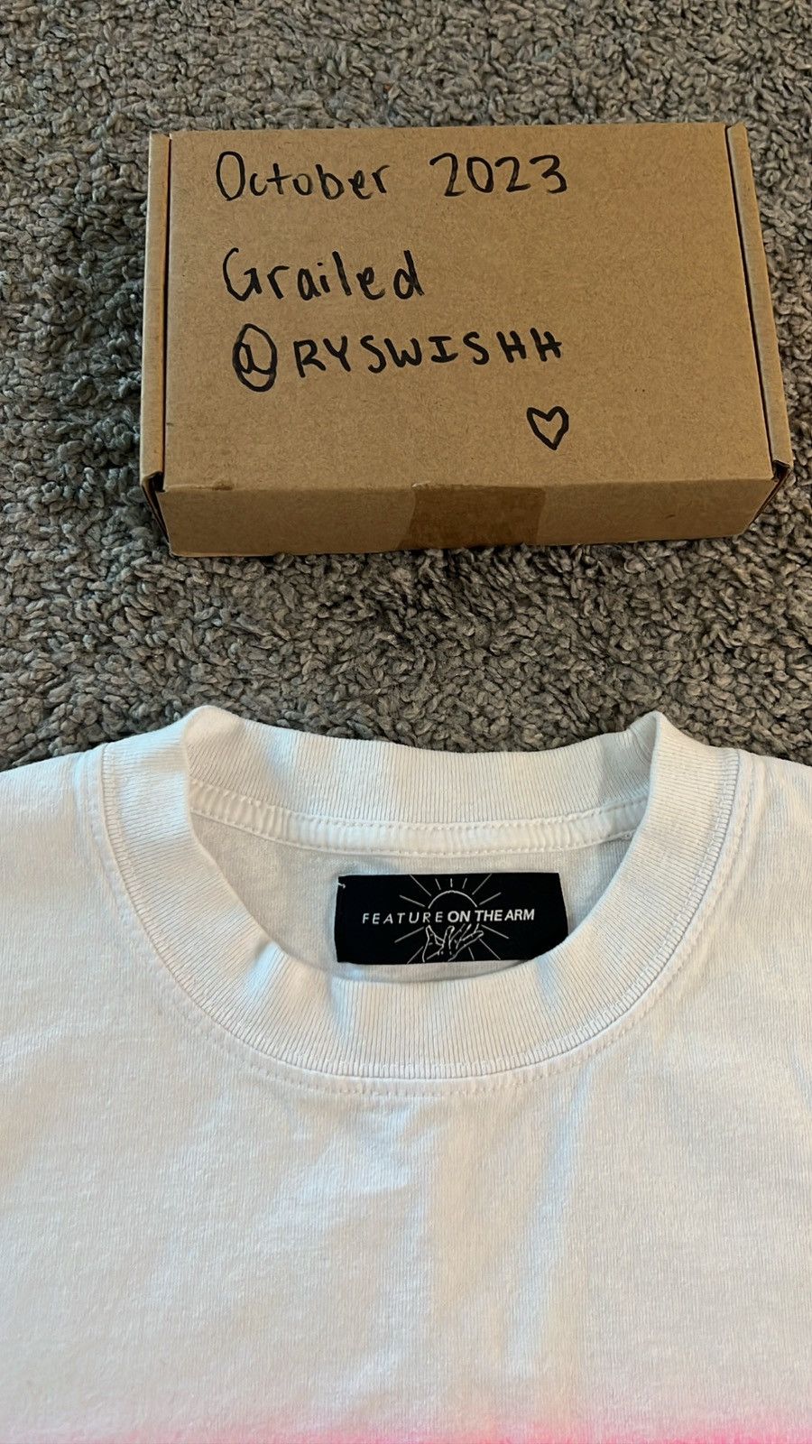 Feature Feature x On The Arm Collab T-Shirt Size US S / EU 44-46 / 1 - 2 Thumbnail