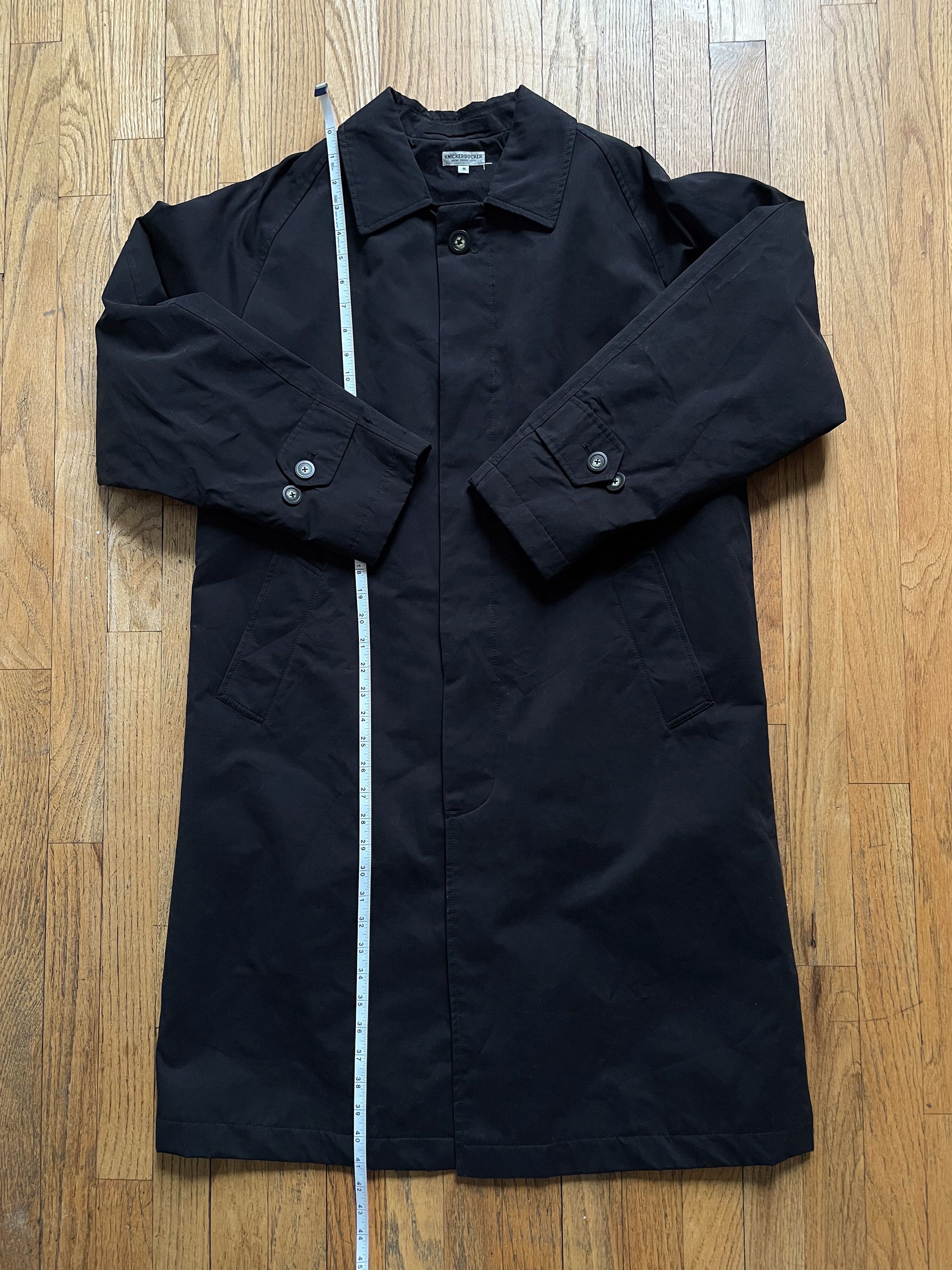 Knickerbocker Mfg Co Knickerbocker NYC Black Trench Coat Size US M / EU 48-50 / 2 - 9 Thumbnail