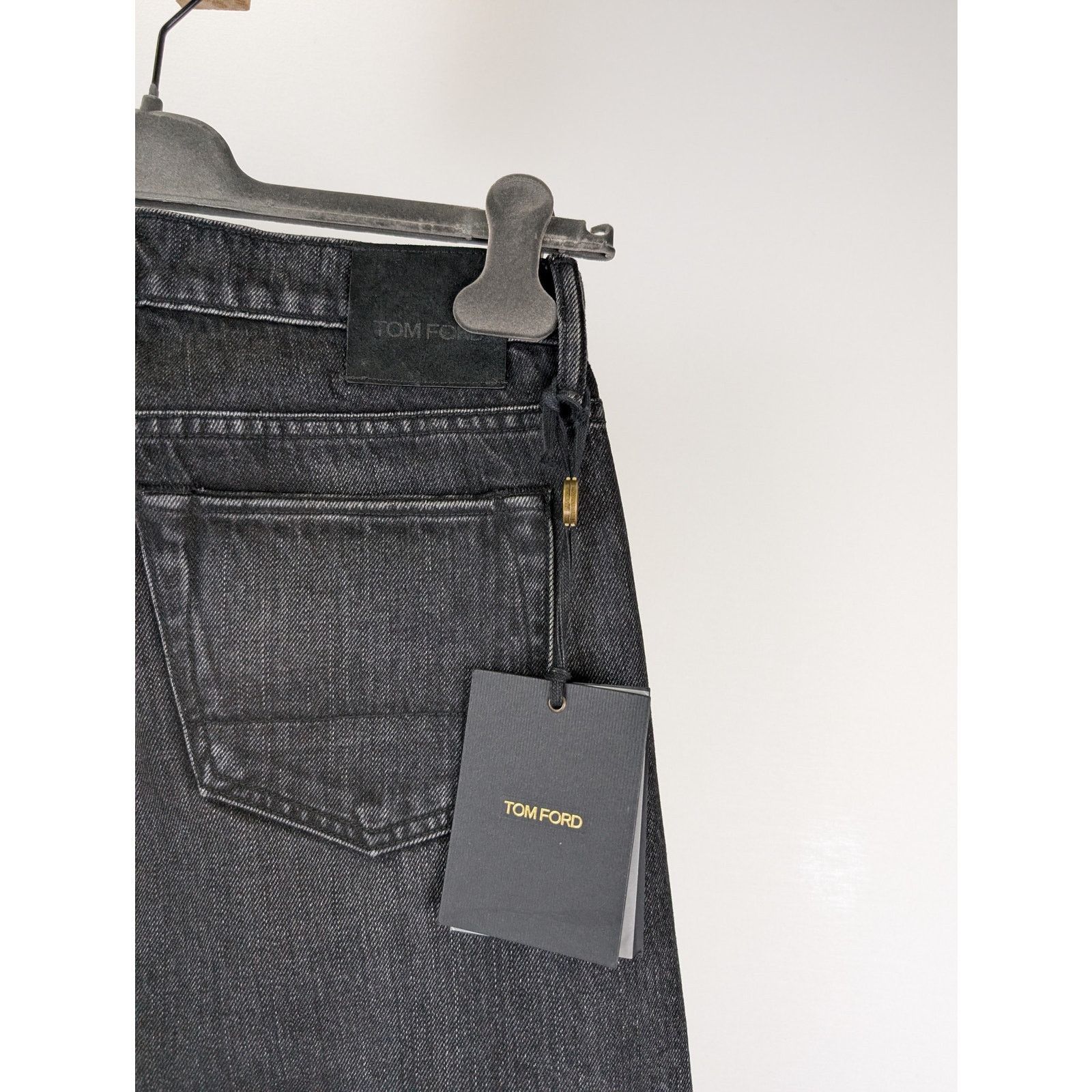 Tom Ford o1rshd1 Slim Denim Jeans in Black Size US 30 / EU 46 - 12 Thumbnail