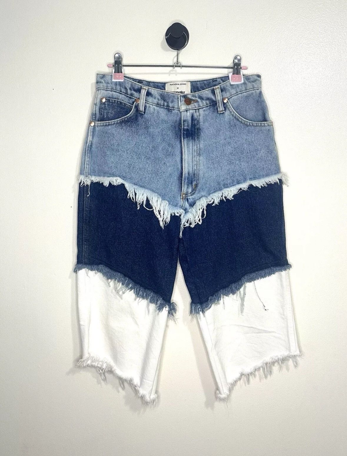 Natasha Zinko × Wrangler Natasha Zinko Wrangler Denim Shorts Size 28" / US 6 / IT 42 - 4 Thumbnail