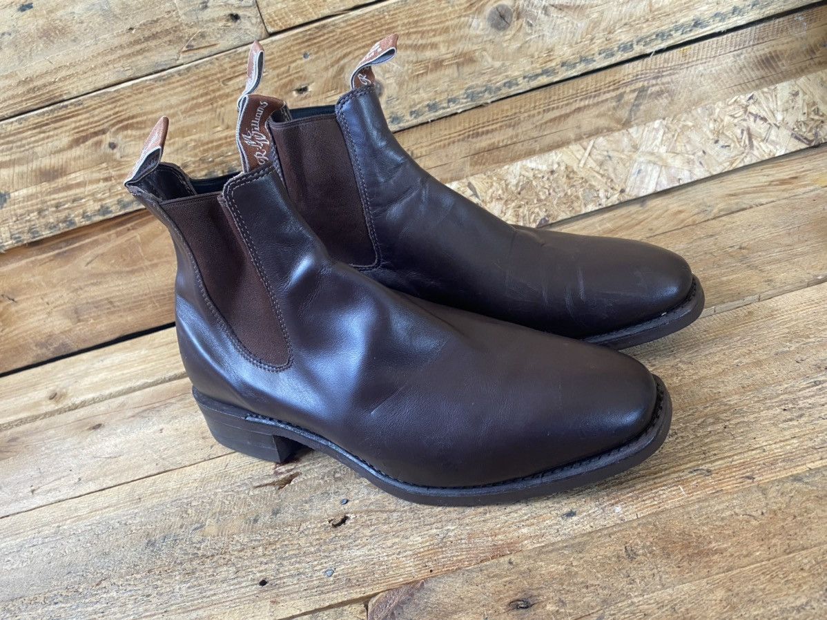 R.M. Williams R.M.williams brown chelsea leather boots sz 7.5H Size US 8.5 / EU 41-42 - 7 Thumbnail