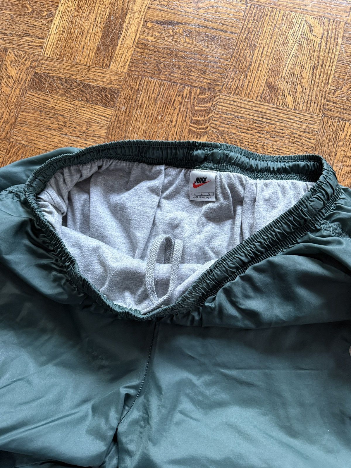 Nike Vintage 90s Nike Lined Track Warmup Windbreaker Pants Size US 34 / EU 50 - 5 Thumbnail