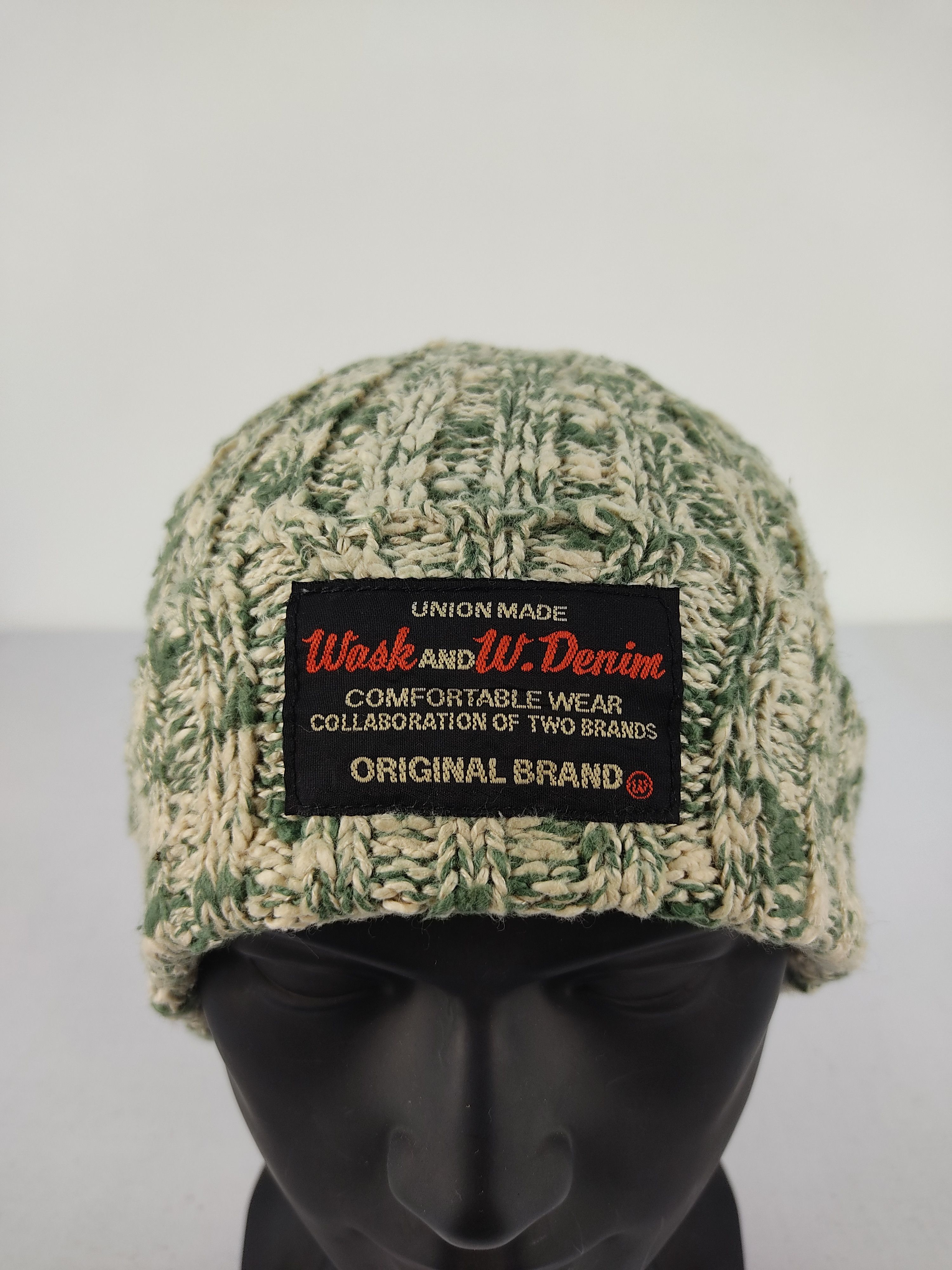 Japanese Brand × Vintage Japanese Brand Wask Knit Beanie / Snow Hat / Snow Cap Size ONE SIZE - 5 Thumbnail