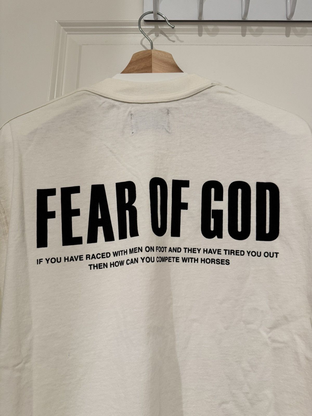 Fear of God Rare Fear of God Racing Collection Long Tee ComplexCon Size US L / EU 52-54 / 3 - 3 Thumbnail