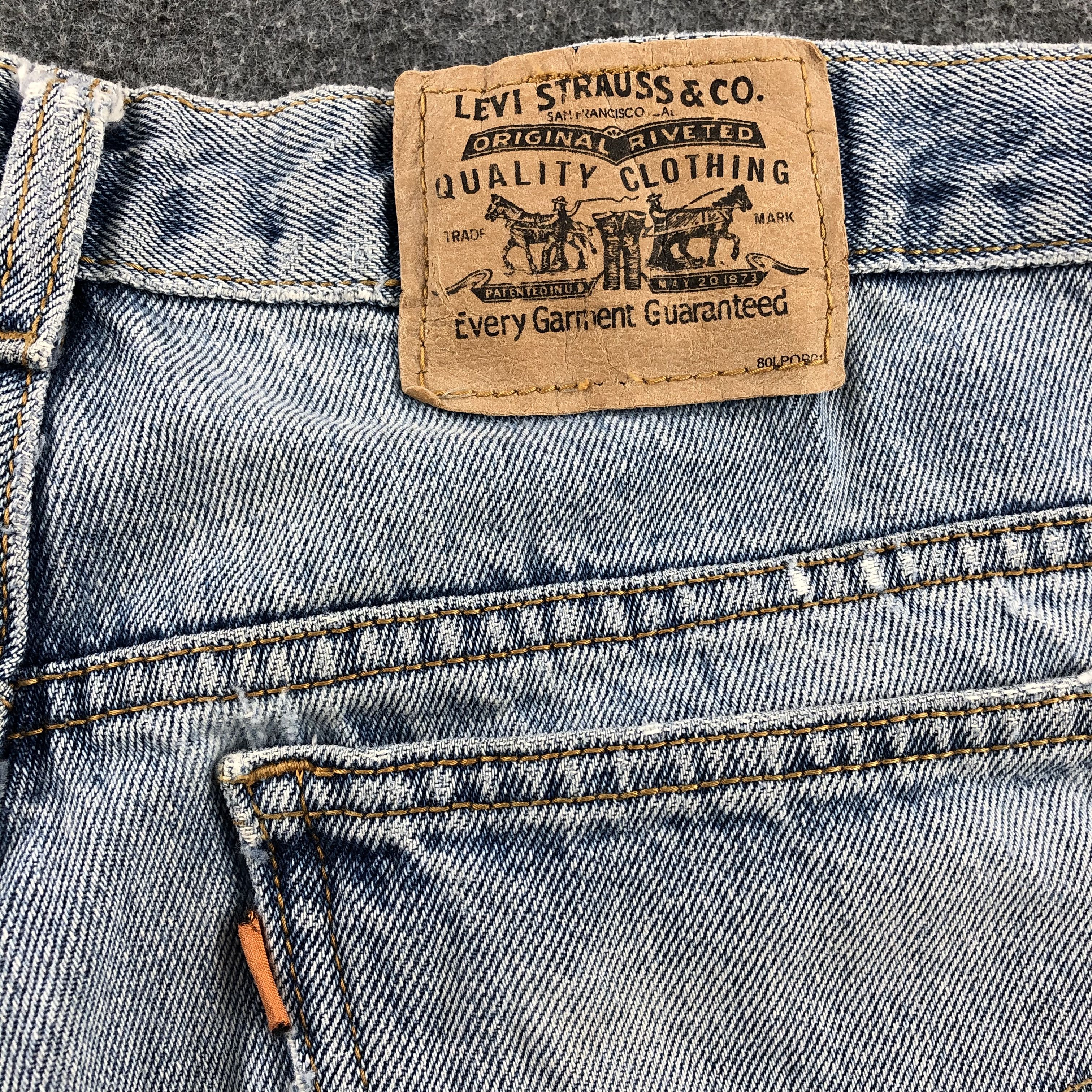 Levi's × Vintage Vintage 90s Light Wash Levis 506 Jeans-JM1879 Size US 33 - 6 Thumbnail