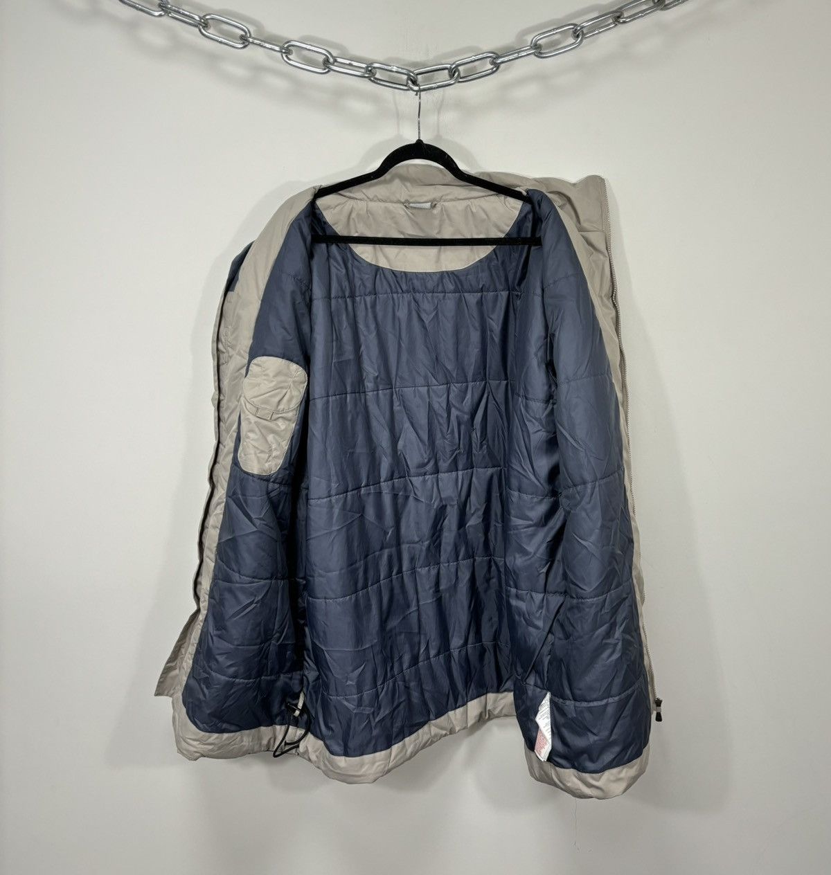 Nike Vintage Nike Y2K Swoosh Hype Retro Down Puffer Jacket Size US XXL / EU 58 / 5 - 2 Thumbnail
