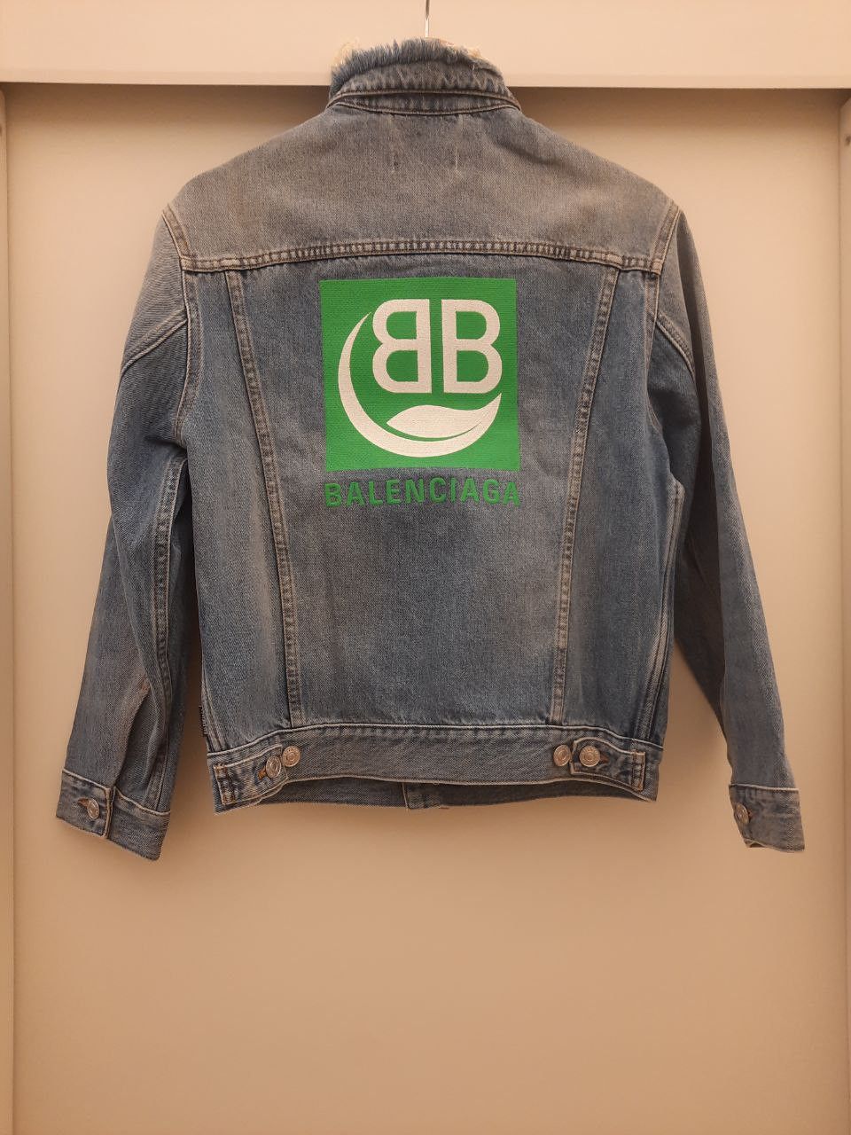Organic BB Logo Denim Jacket