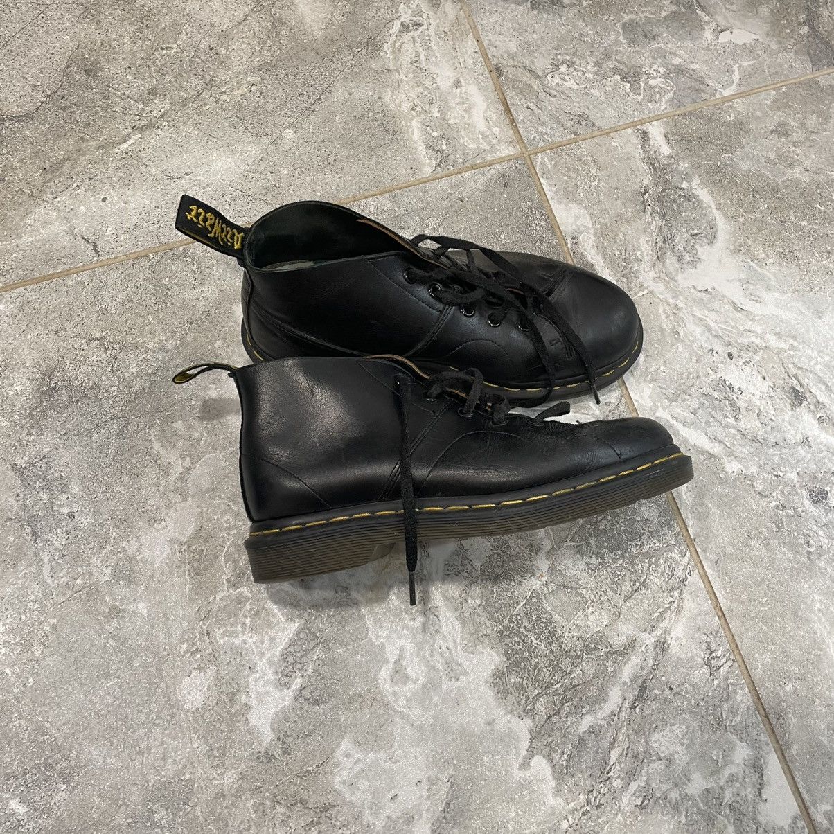 Dr. Martens × Leather Women Dr Martens Black boots shoes rock old money luxury Size US 7.5 / IT 37.5 - 1 Thumbnail