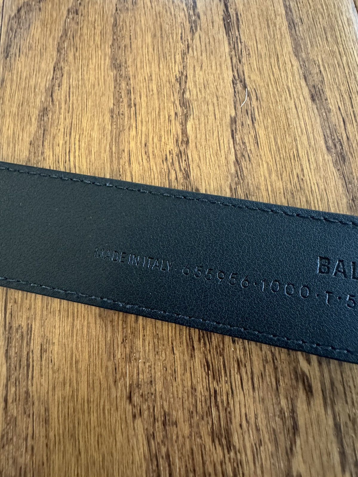 Balenciaga CROCODILE BALENCIAGA BELT SZ 100 Size ONE SIZE - 7 Thumbnail