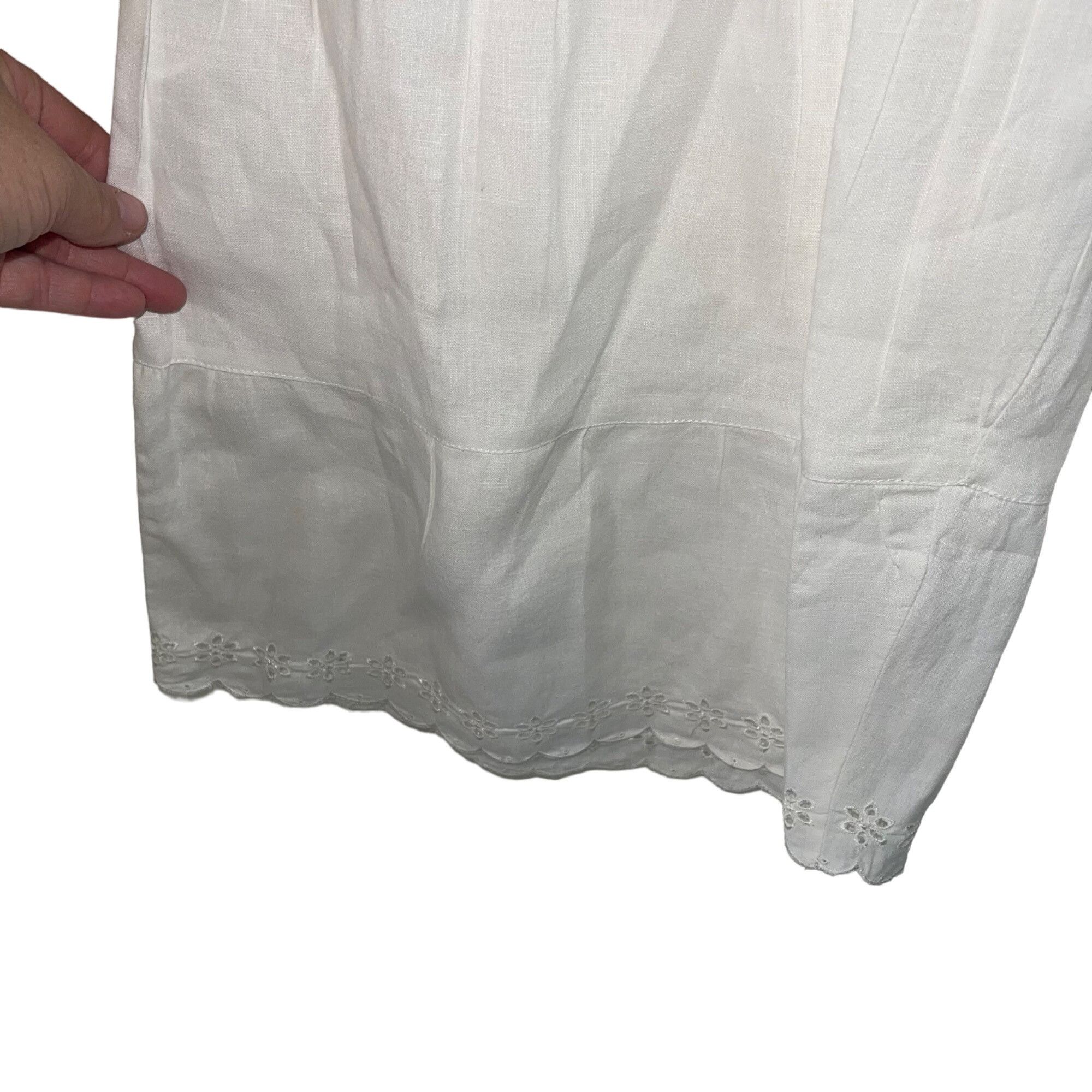 Other Bloomingdales Womens Pants Size Large White Size 27" / US 4 / IT 40 - 6 Thumbnail