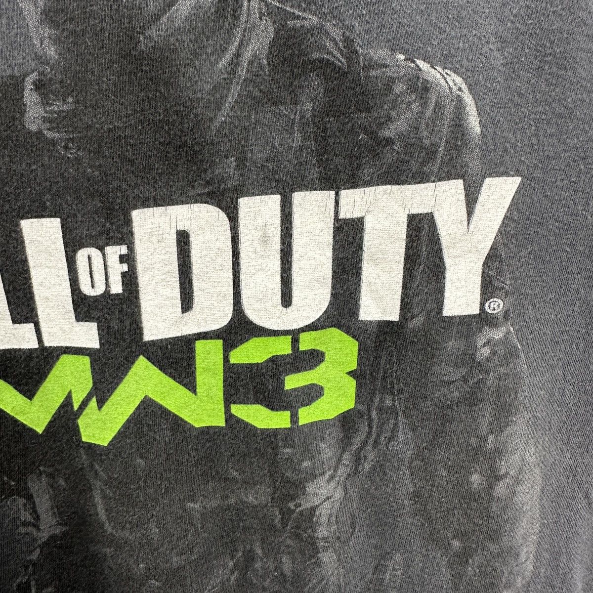 Microsoft Call of Duty Modern Warfare 3 COD MF promo game tee y2k 2011 Size US L / EU 52-54 / 3 - 5 Thumbnail