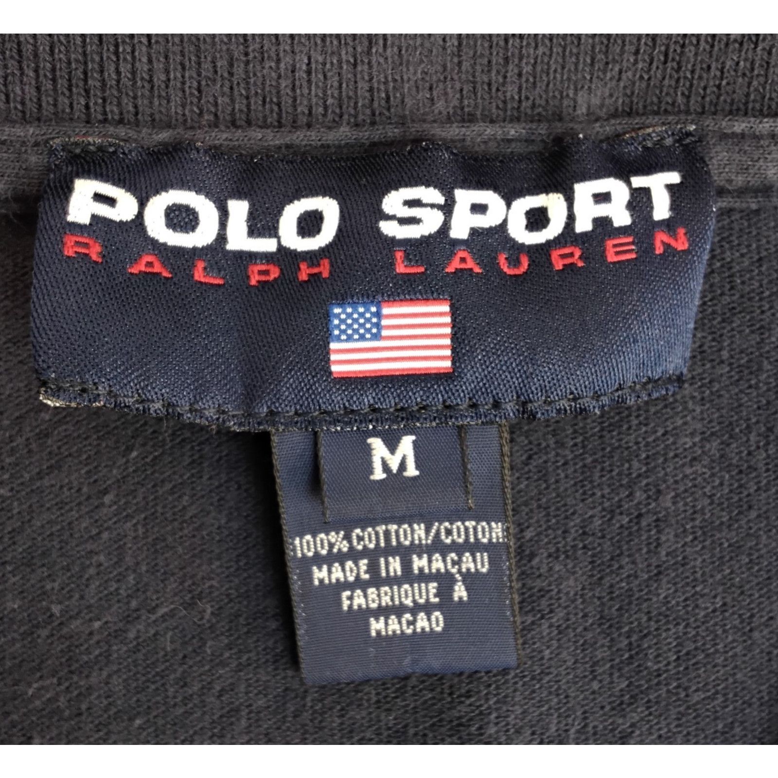 Polo Ralph Lauren Polo Sport Ralph Lauren Polo Shirt Men's M Blue VTG Cotton Size US M / EU 48-50 / 2 - 5 Thumbnail