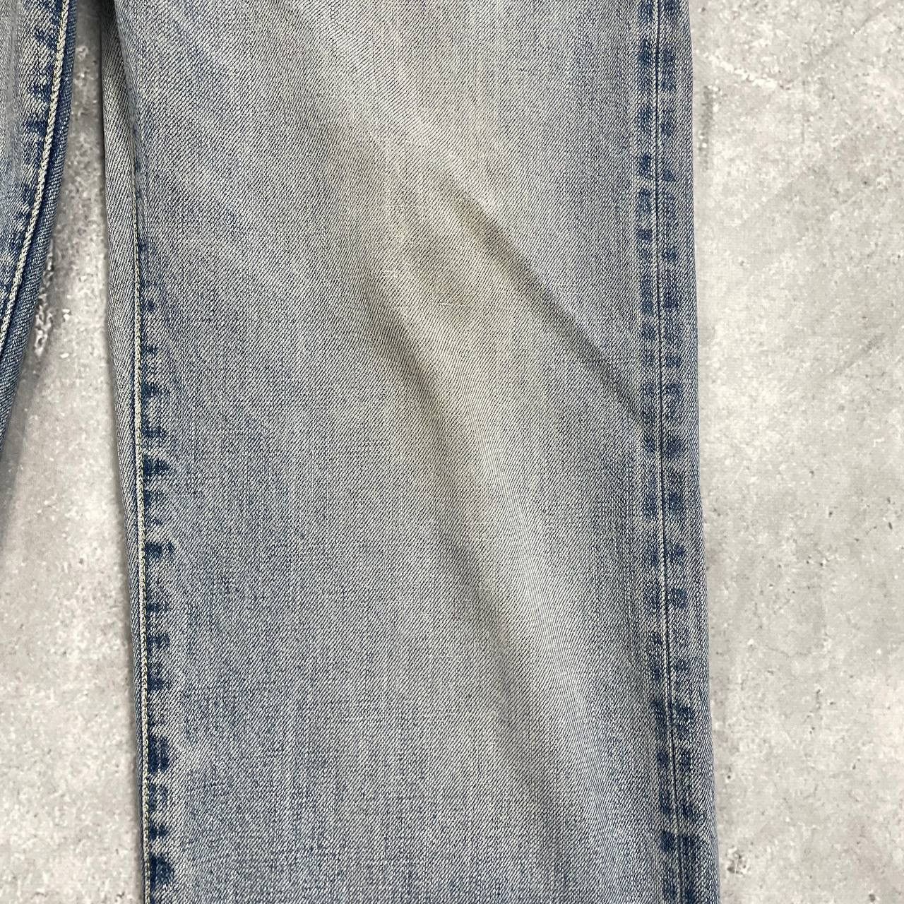 The Duffer of St.George Duffer Selvedge Distressed & Stained Faded Chinch Back Jeans Size US 32 / EU 48 - 13 Thumbnail