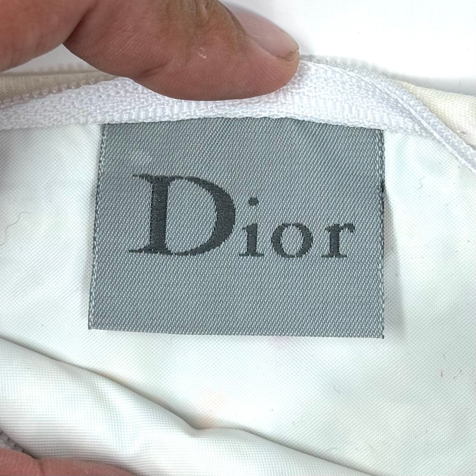 Dior Dior Oblique ‘2’ Terry Cloth Pouch Size ONE SIZE - 11 Thumbnail