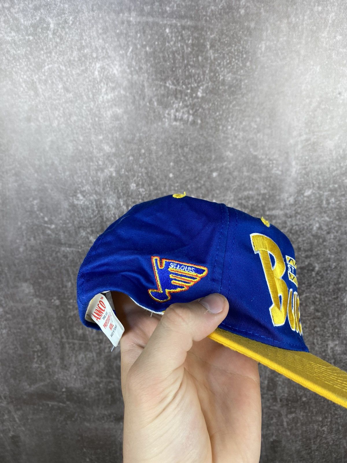 NHL × Sports Specialties × Vintage Vintage St Louis Blues Snapback Hat Size ONE SIZE - 3 Thumbnail