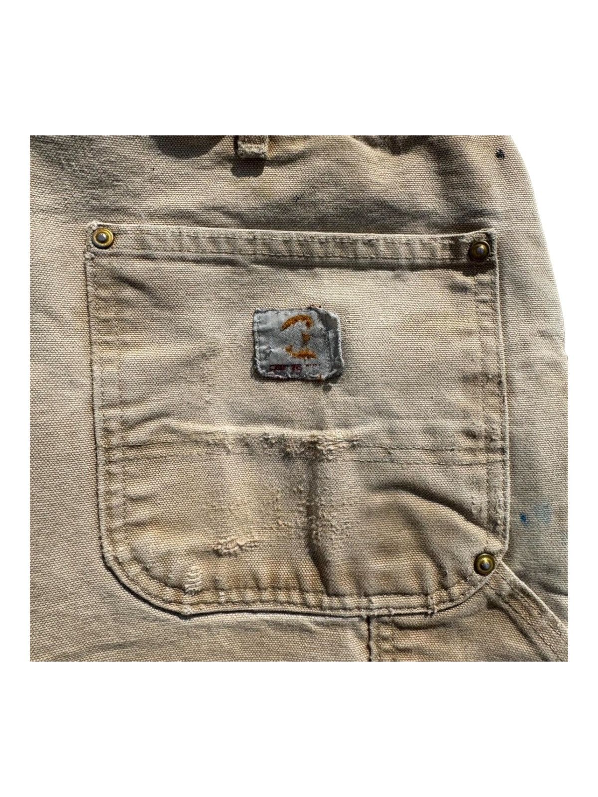 Carhartt Carhartt Double Knee Pants 36x30 Faded & Thrashed Size US 36 / EU 52 - 4 Thumbnail
