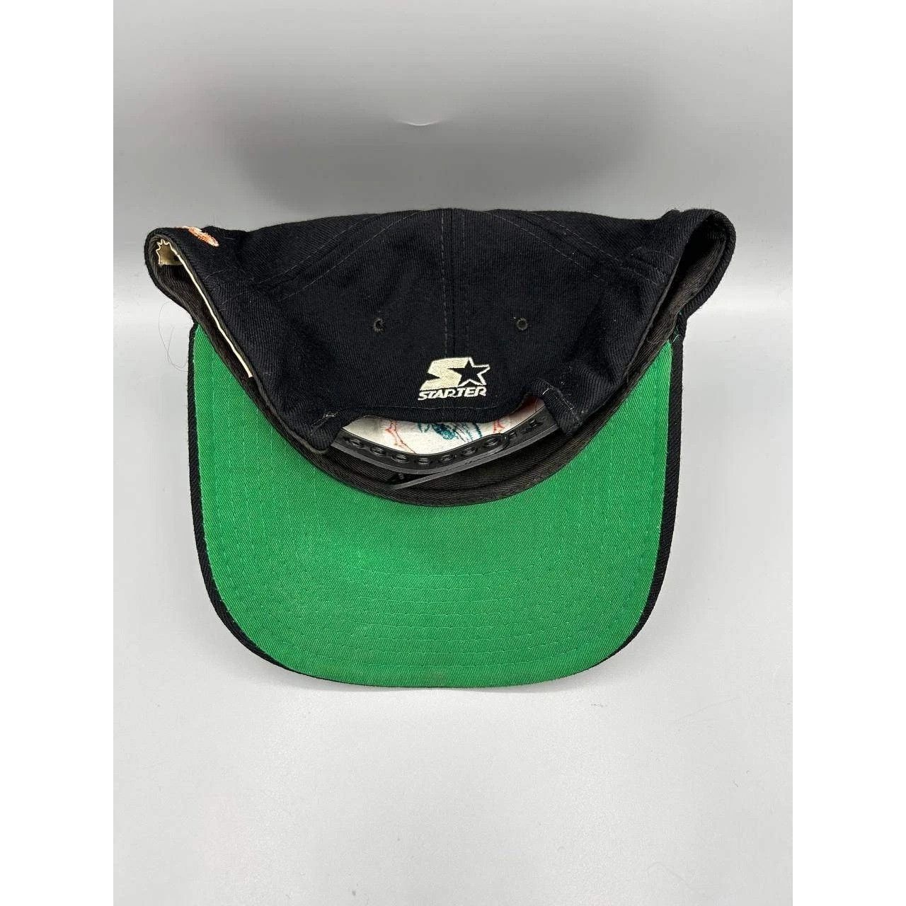 Starter Vintage Miami Dolphins Hat Men Black NFL Snap Back Cap Wool Size ONE SIZE - 3 Thumbnail