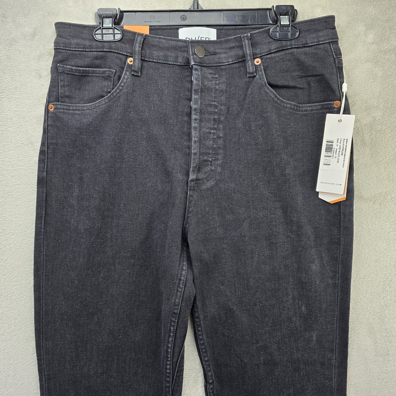 DUER DU/ER Duer Mens Jeans Performance Denim High Rise 31x28 Size US 31 - 2 Thumbnail