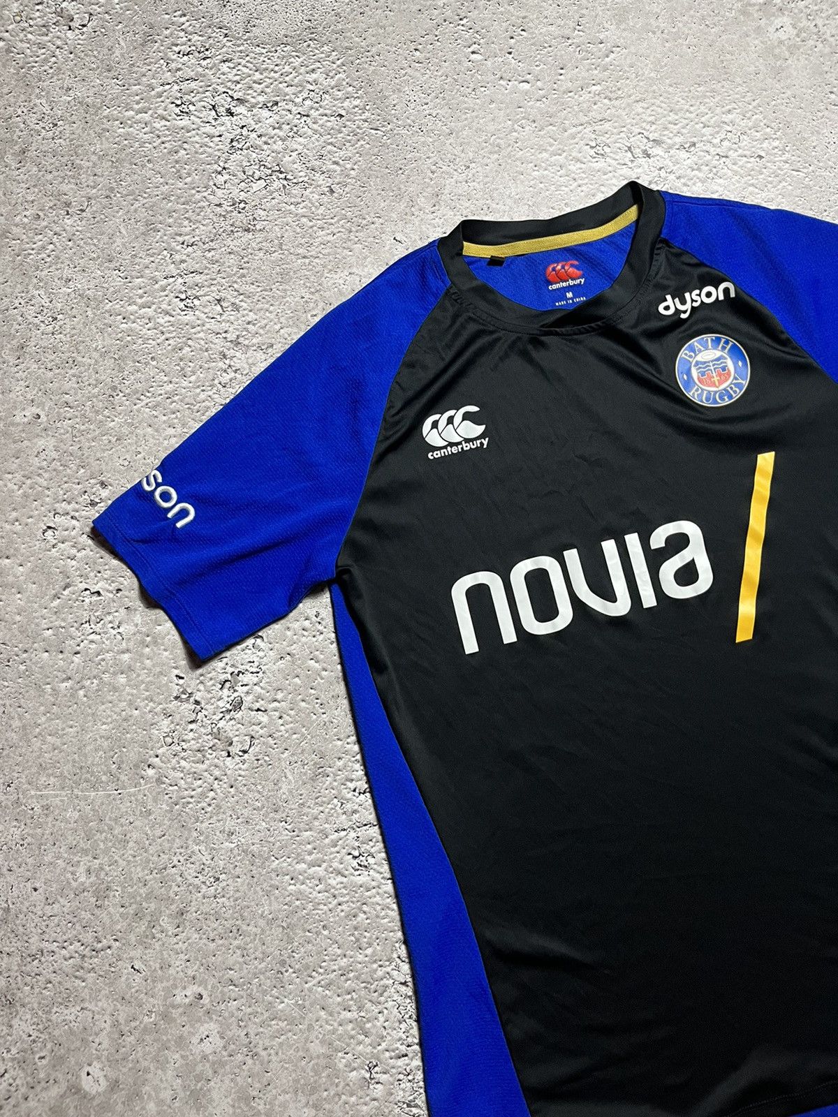 Canterbury of New Zealand Bath Rugby Canterbury Vapodri Training Jersey – Official Size US M / EU 48-50 / 2 - 3 Thumbnail